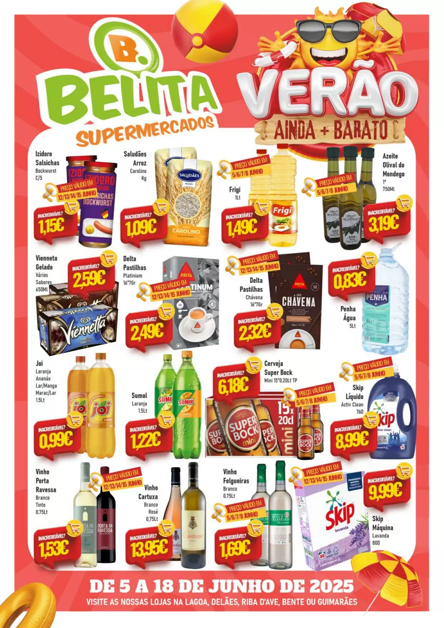 Folheto Belita Promoções de 5 a 18 junho