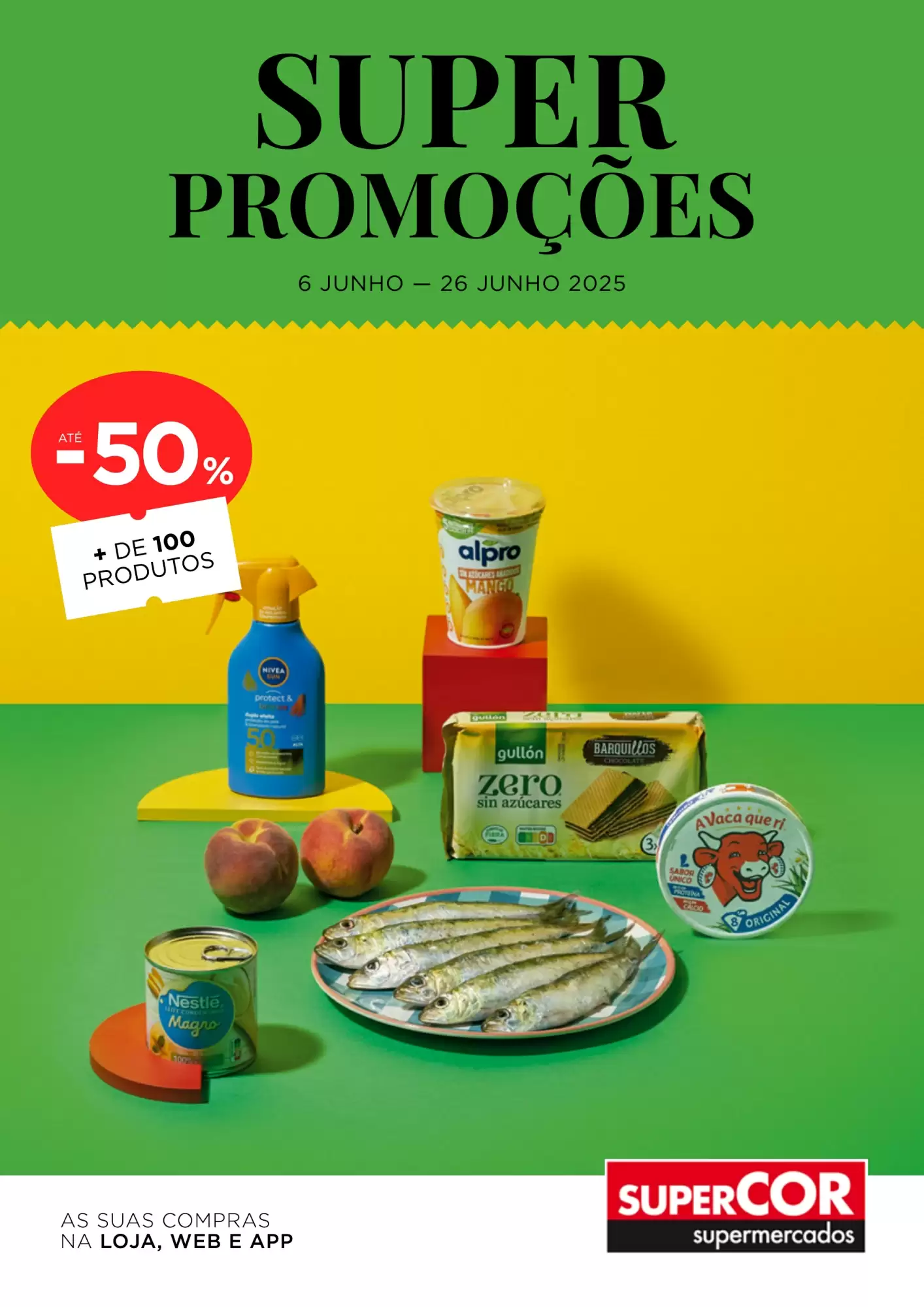 Folheto Supercor Super Promoções de 6 a 26 junho