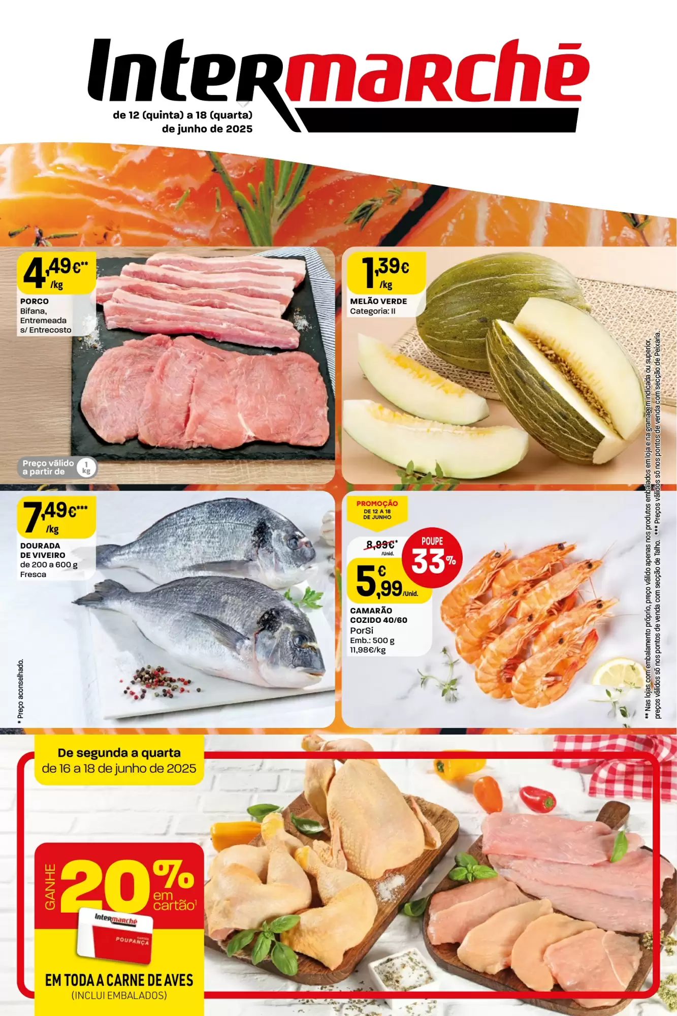 Antevisão Folheto Intermarché Promoções de 12 a 18 junho