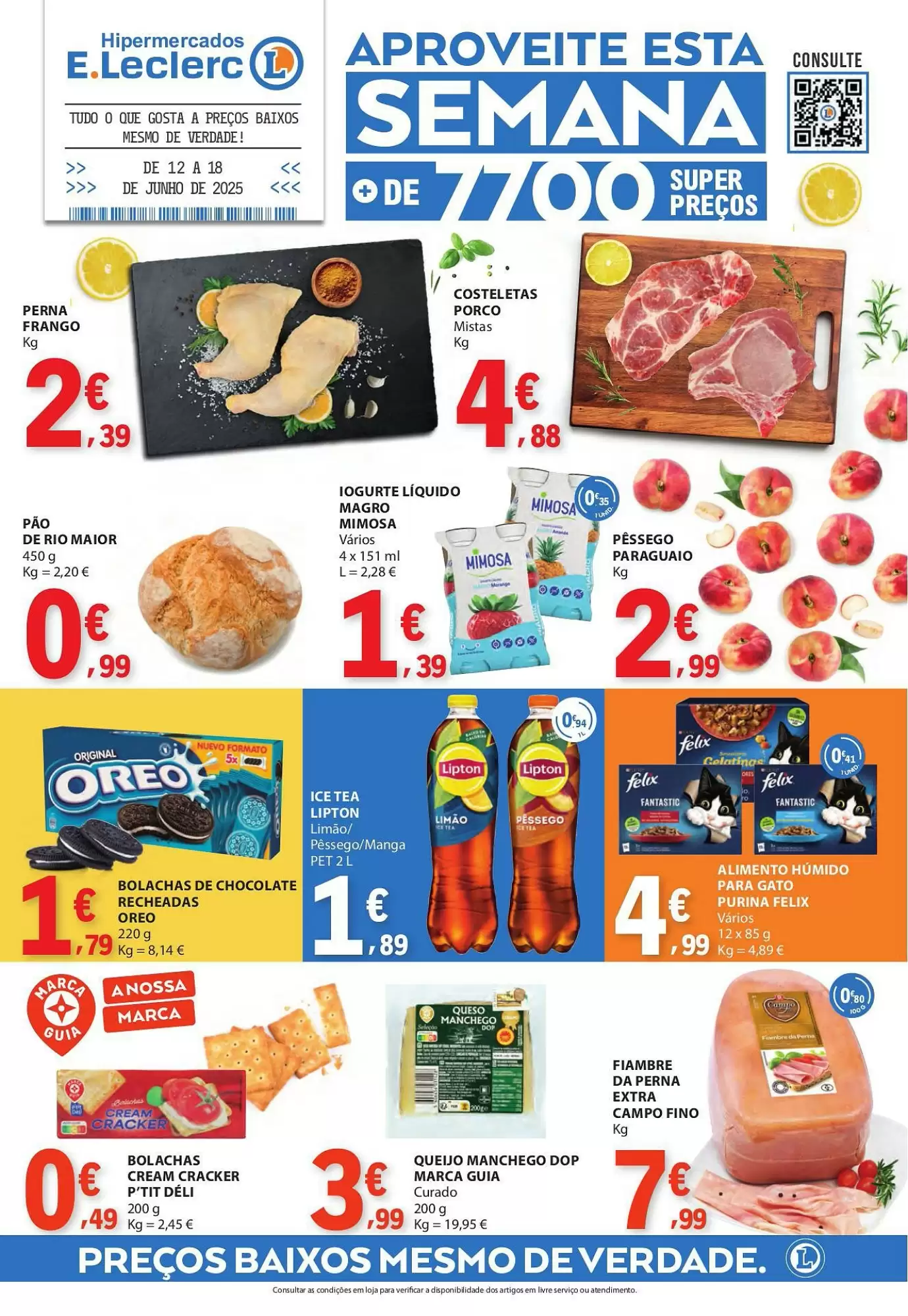 Antevisāo Folheto E.Leclerc Promoções de 12 a 18 junho