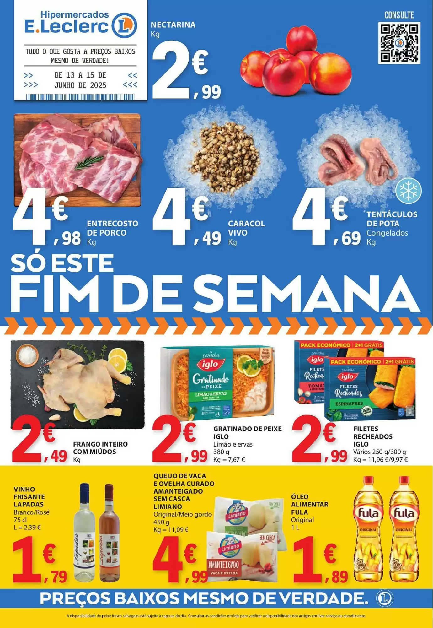 Folheto E.Leclerc Só Este Fim de Semana