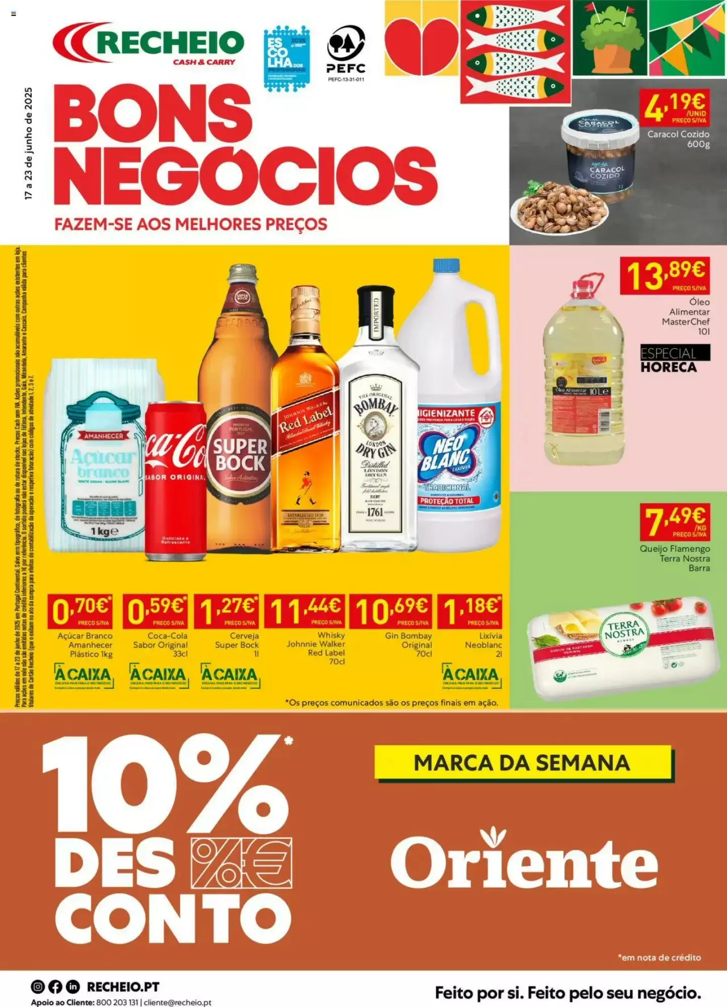 Folheto Recheio Promoções de 17 a 23 junho