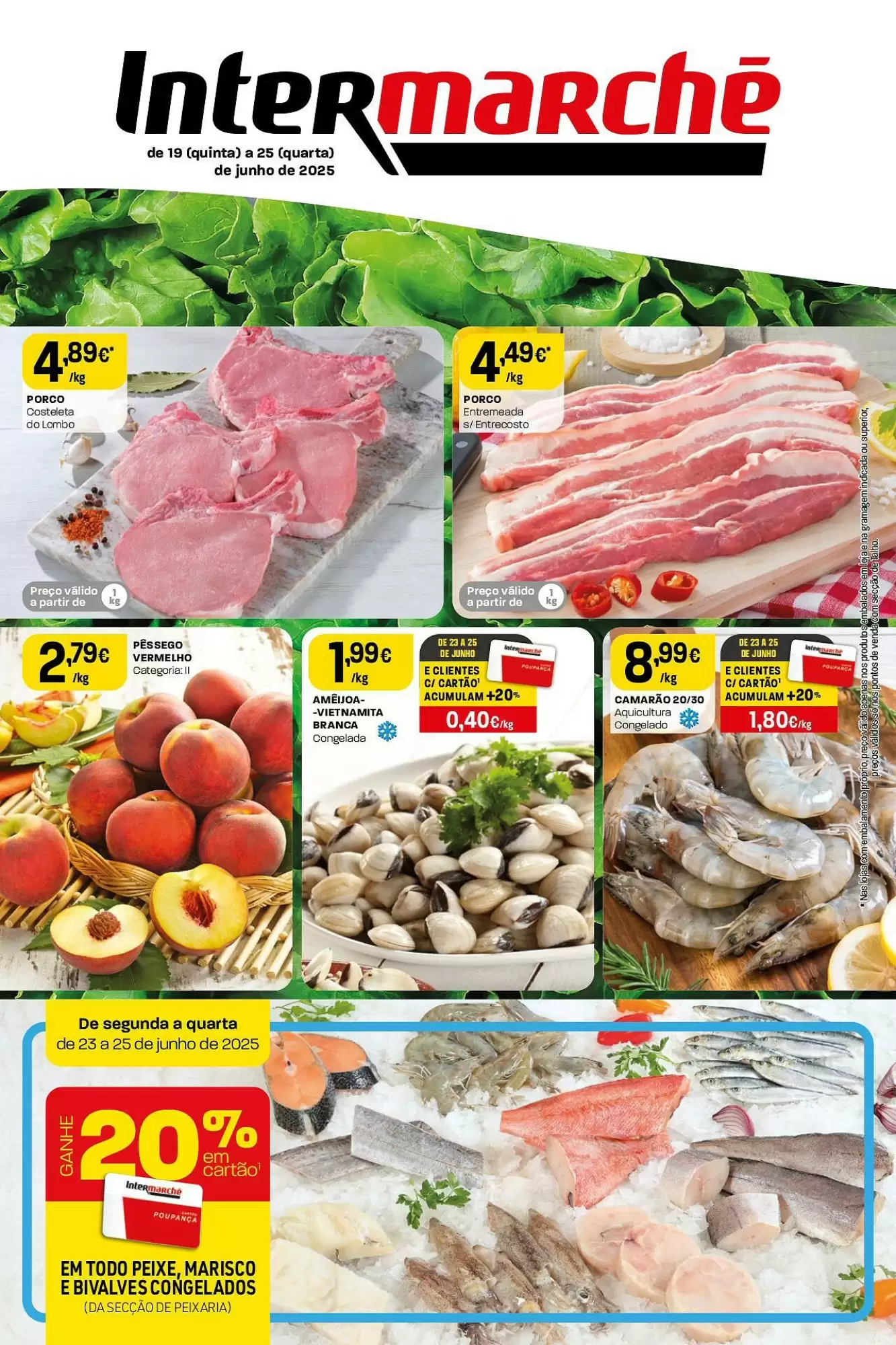 Antevisão Folheto Intermarché Promoções de 19 a 25 junho