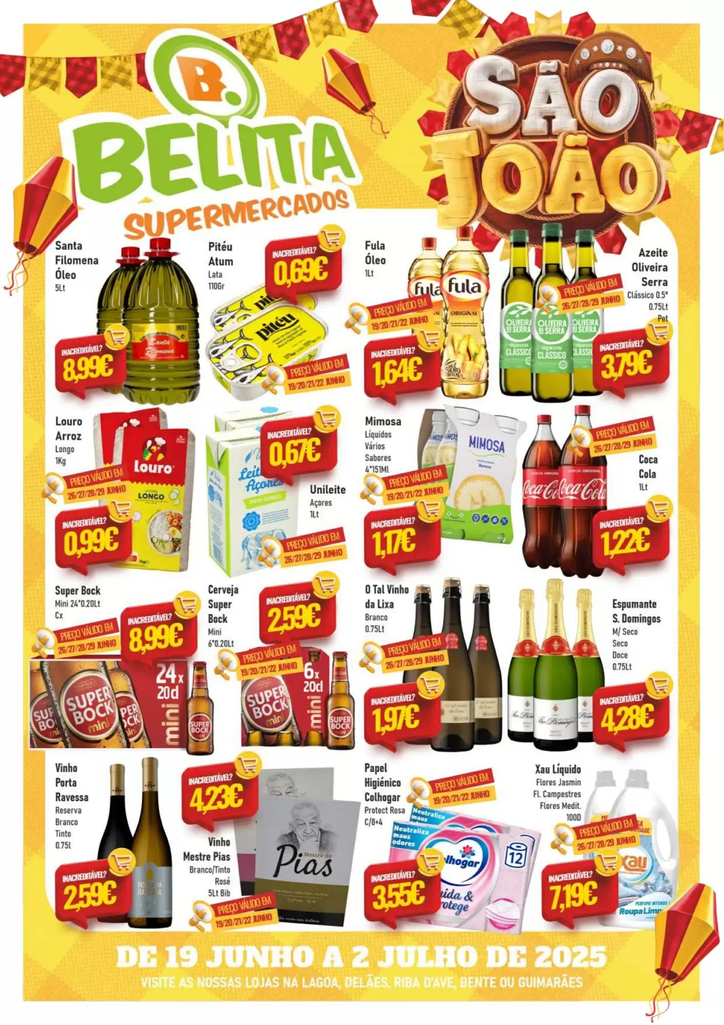 Folheto Belita Promoções de 19 junho a 2 julho