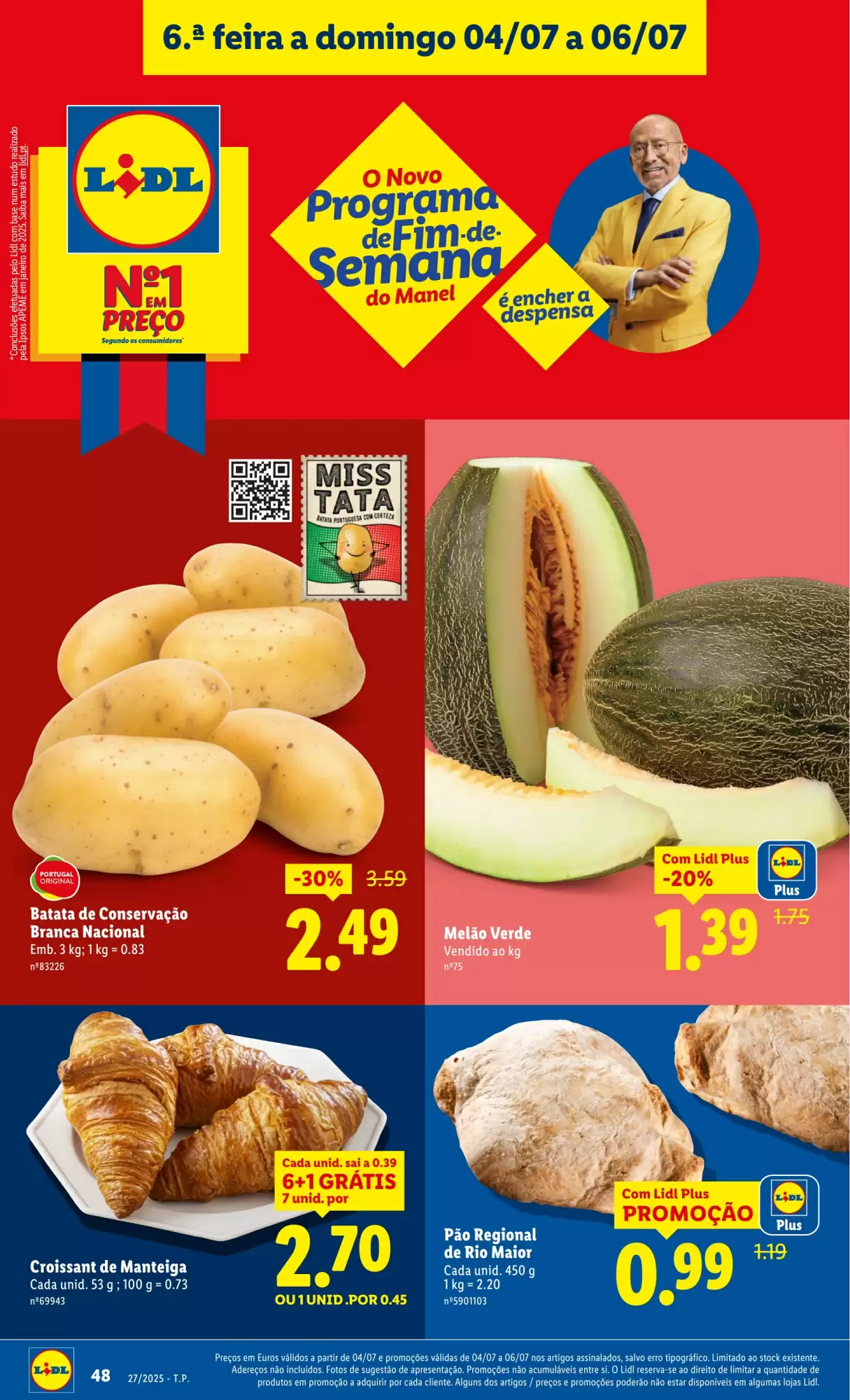Folheto Lidl Fim de Semana de 4 a 6 julho
