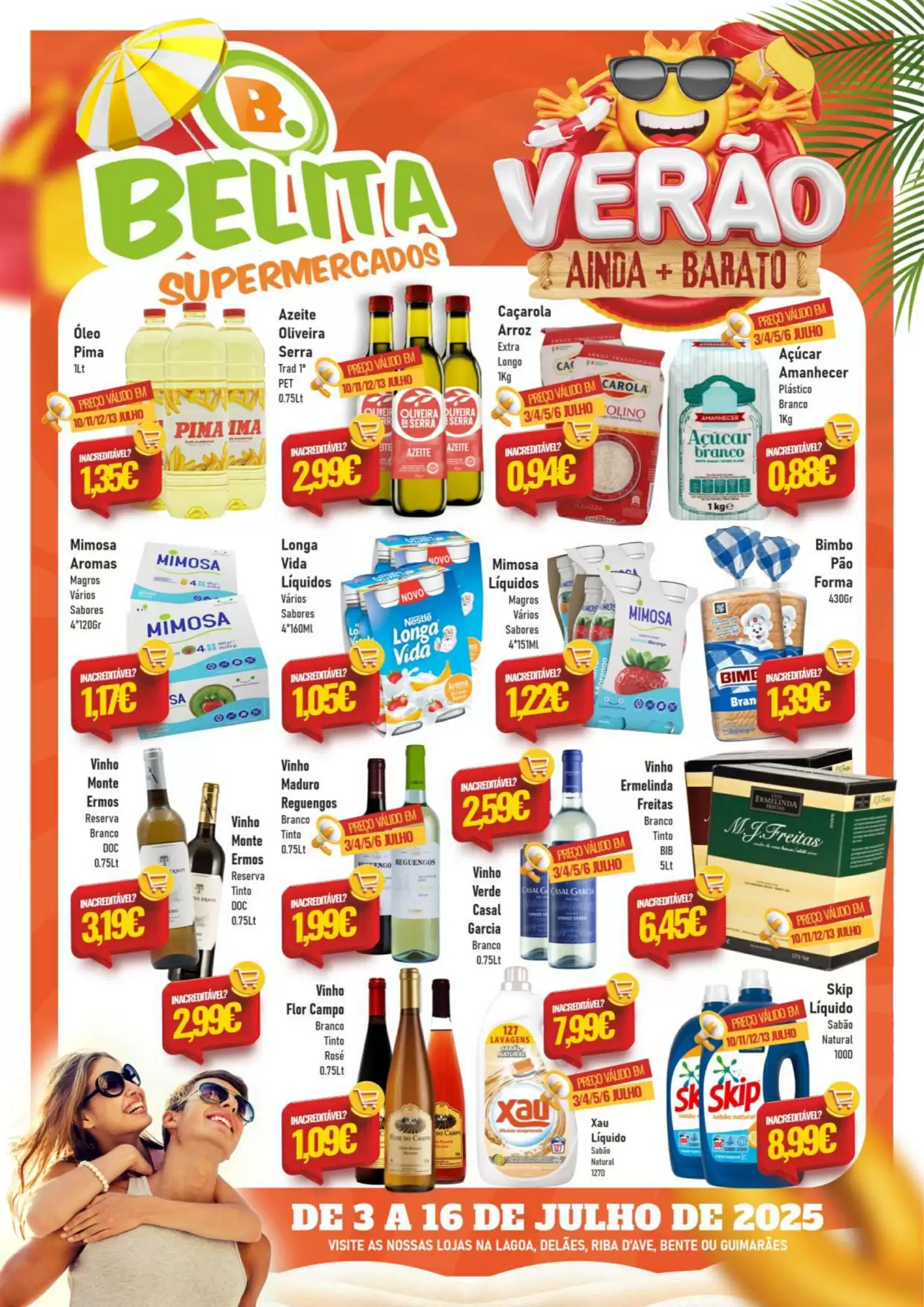 Folheto Belita Promoções de 3 a 16 julho