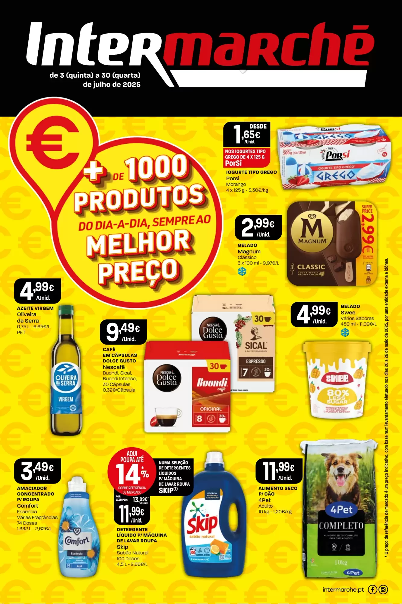 Folheto Intermarché Catálogo 1000 Produtos ao Melhor Preço