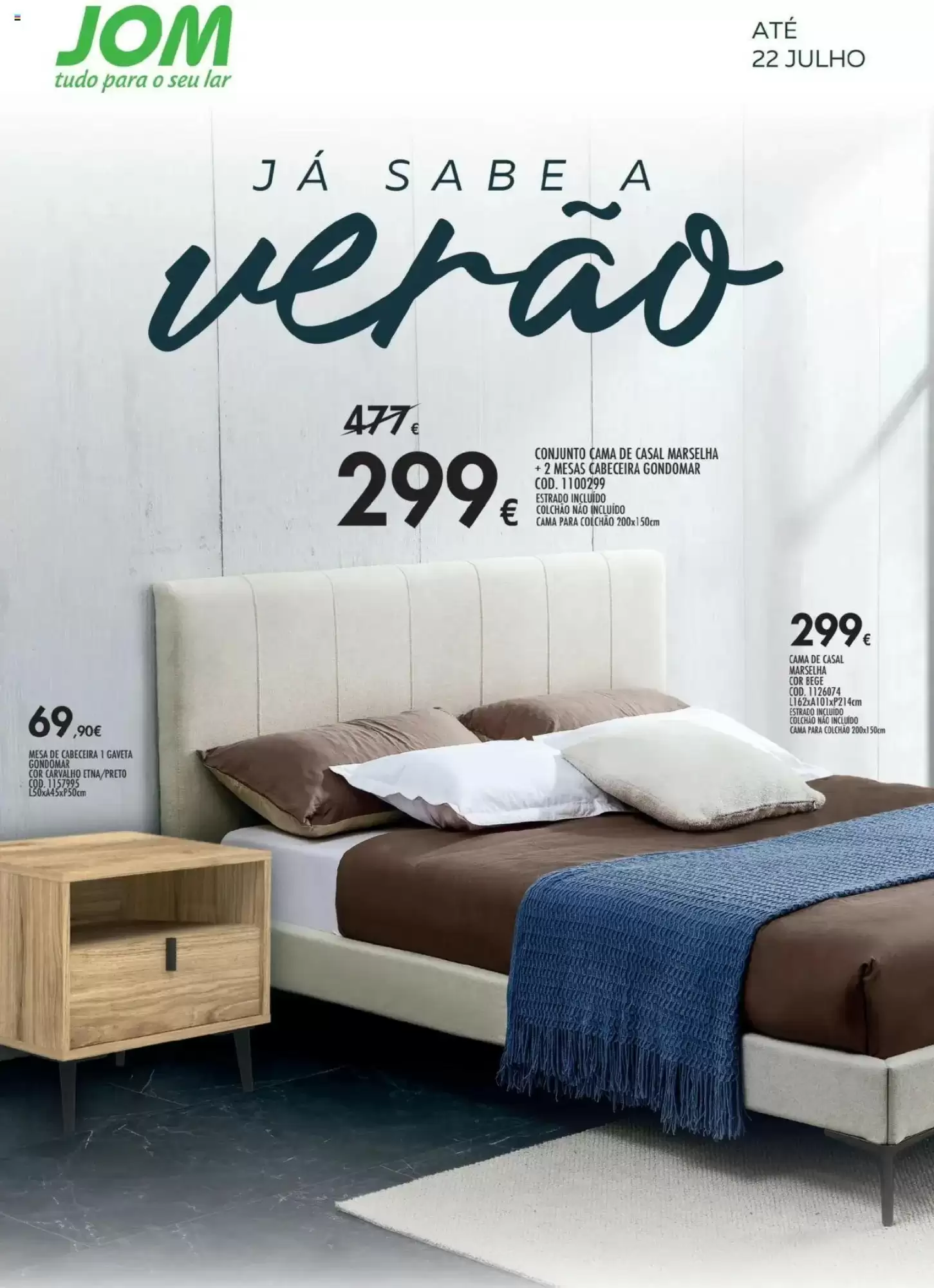 Folheto JOM - Já Sabe a Verāo