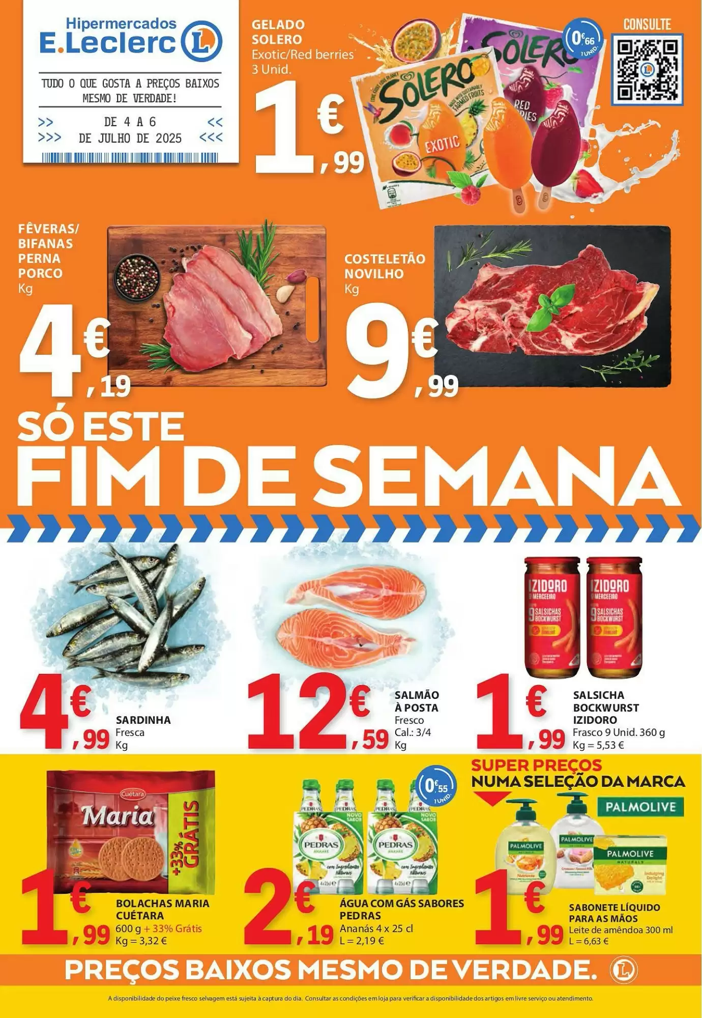 Folheto E.Leclerc Só Este Fim de Semana