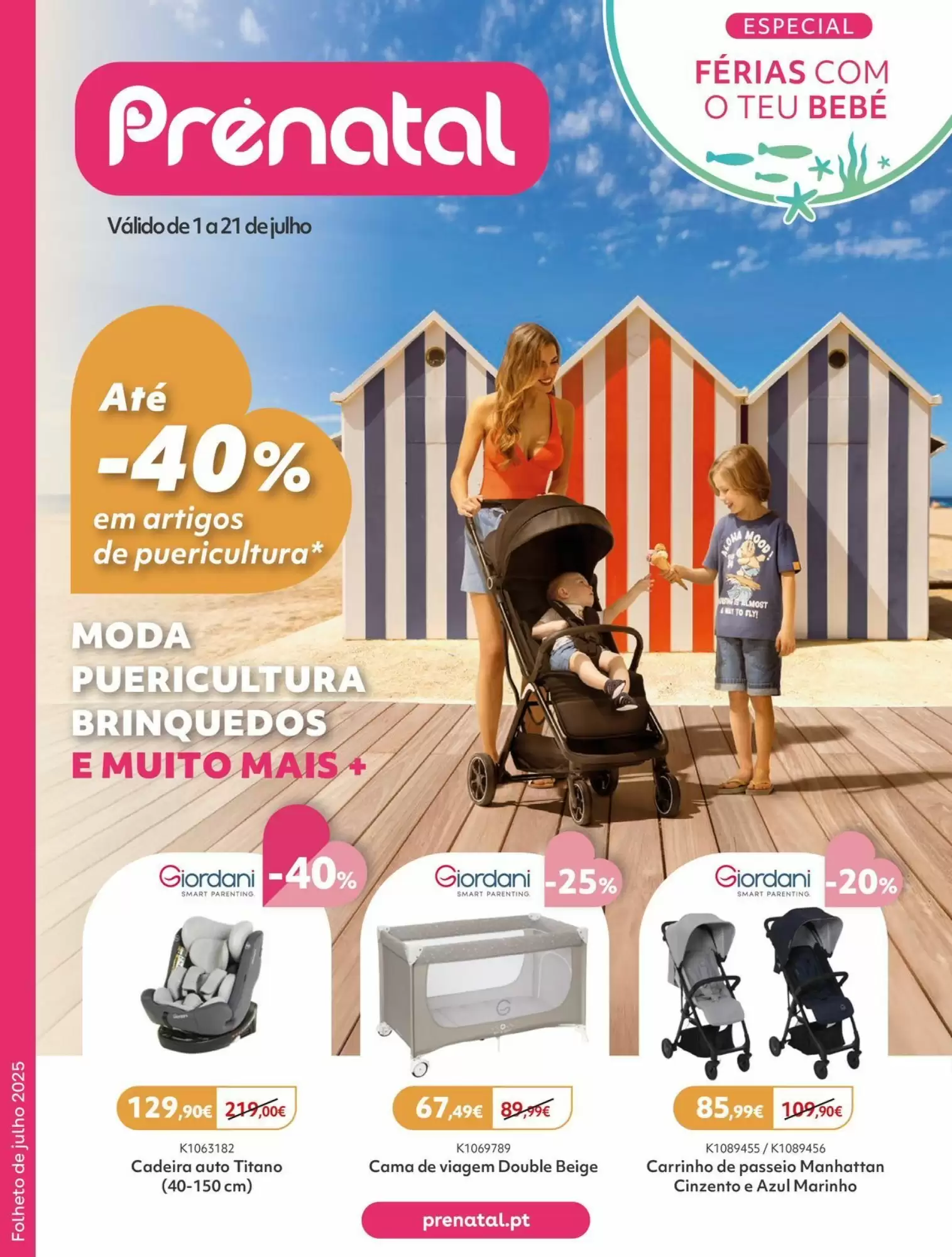 Folheto Prénatal - Até -40%