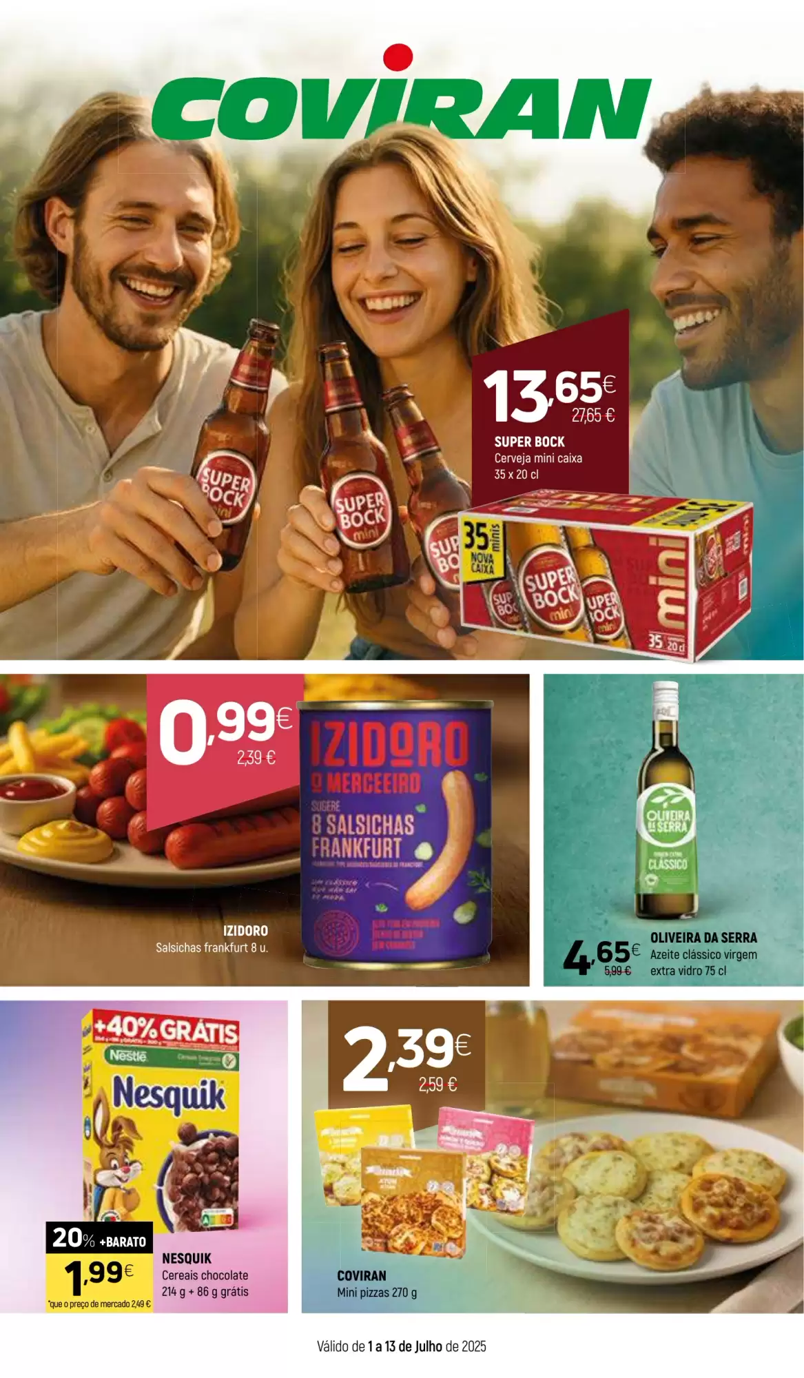 Folheto Coviran Promoções de 1 a 13 julho