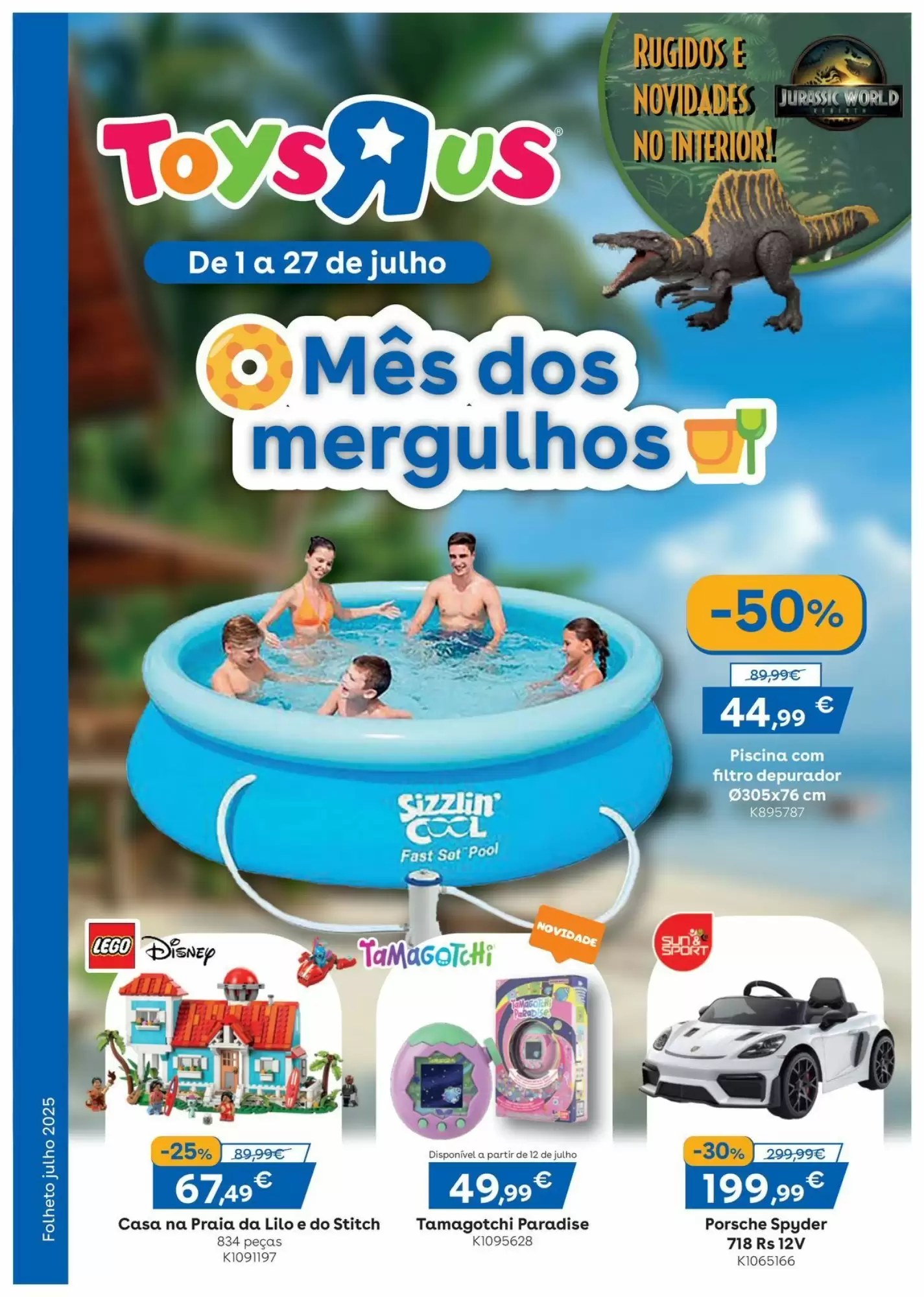Folheto Toys R Us - Mês dos Mergulhos