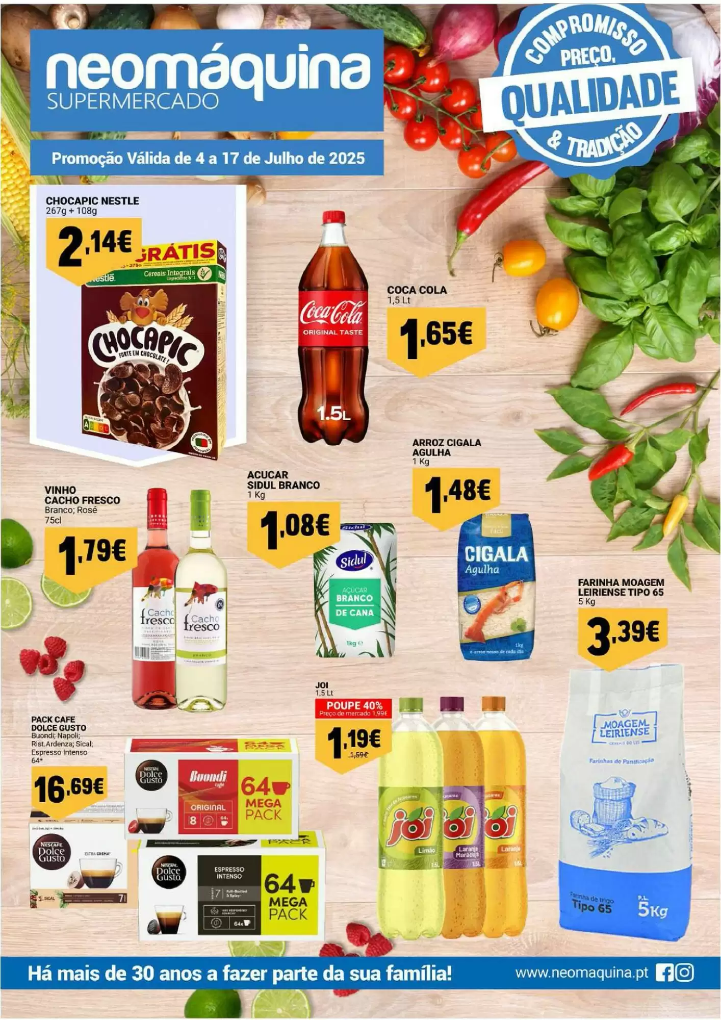 Folheto Neomáquina Promoções de 4 a 17 julho