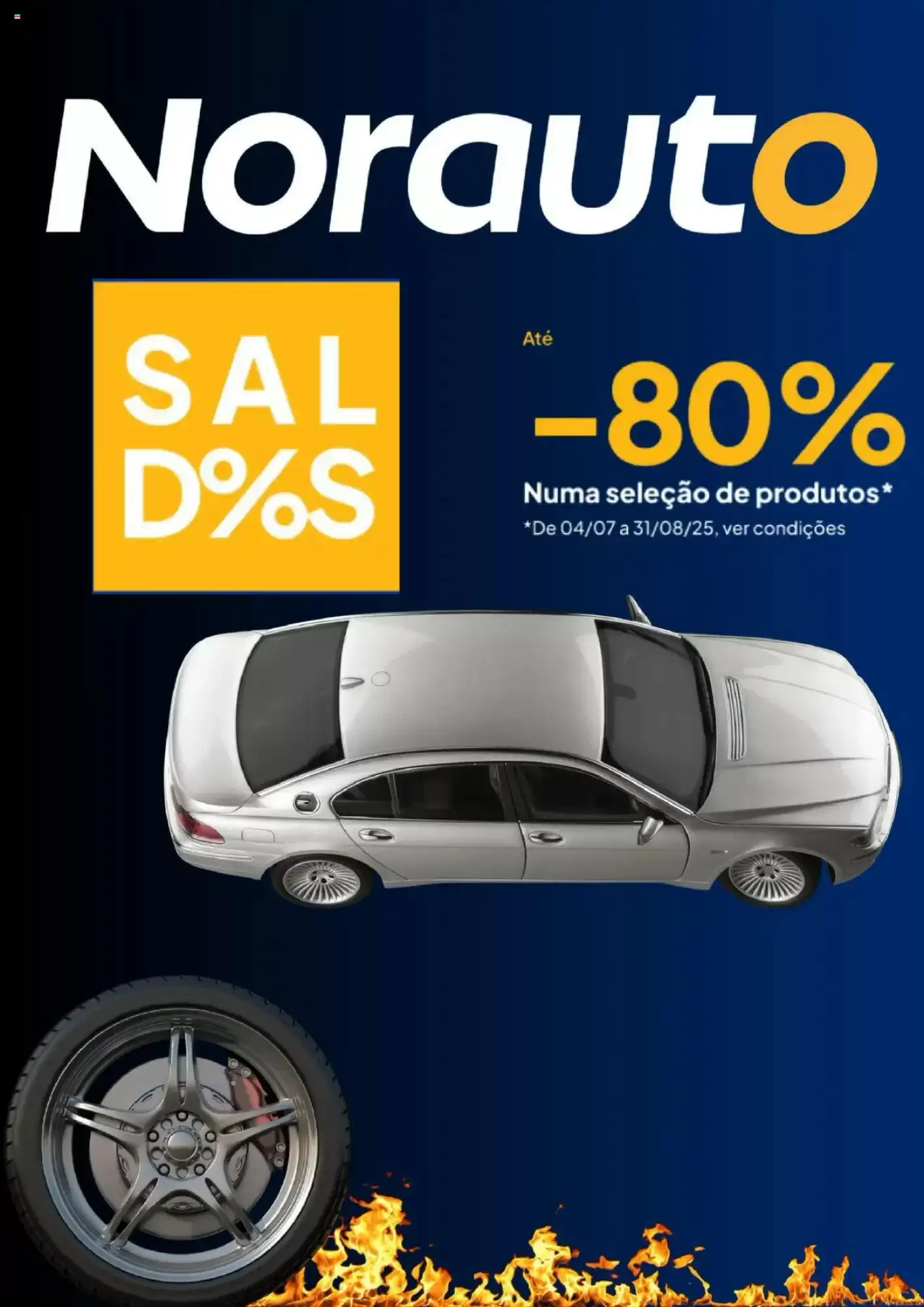 Folheto Norauto - Saldos até -80%