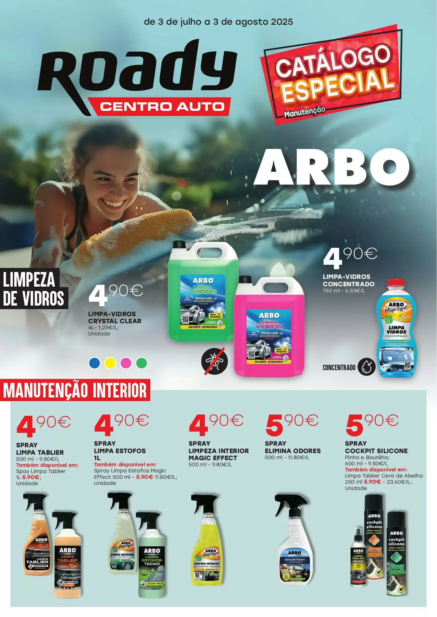Folheto Roady - Catálogo Especial
