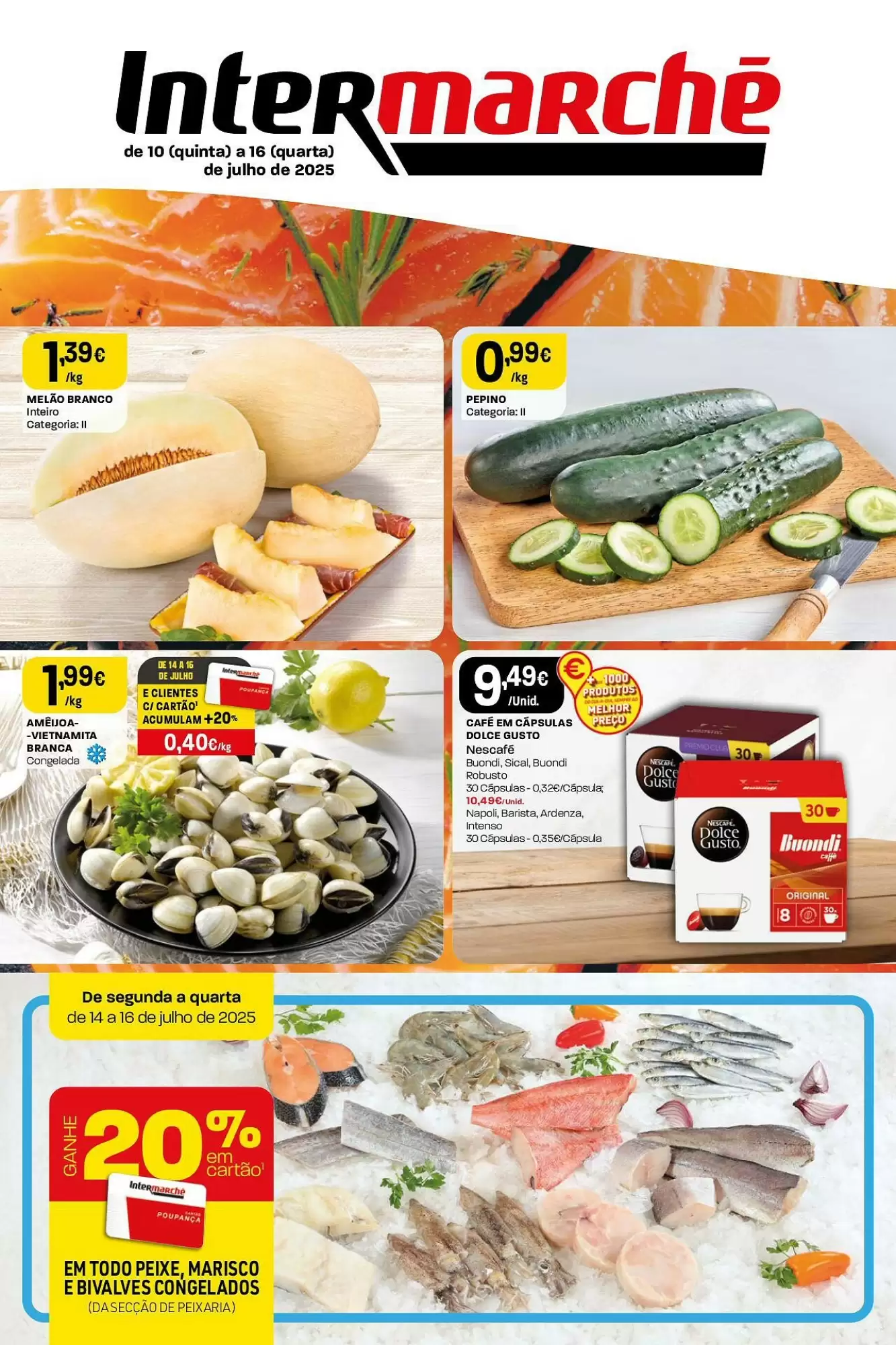 Antevisāo Folheto Intermarché Mini Promoções de 10 a 16 julho