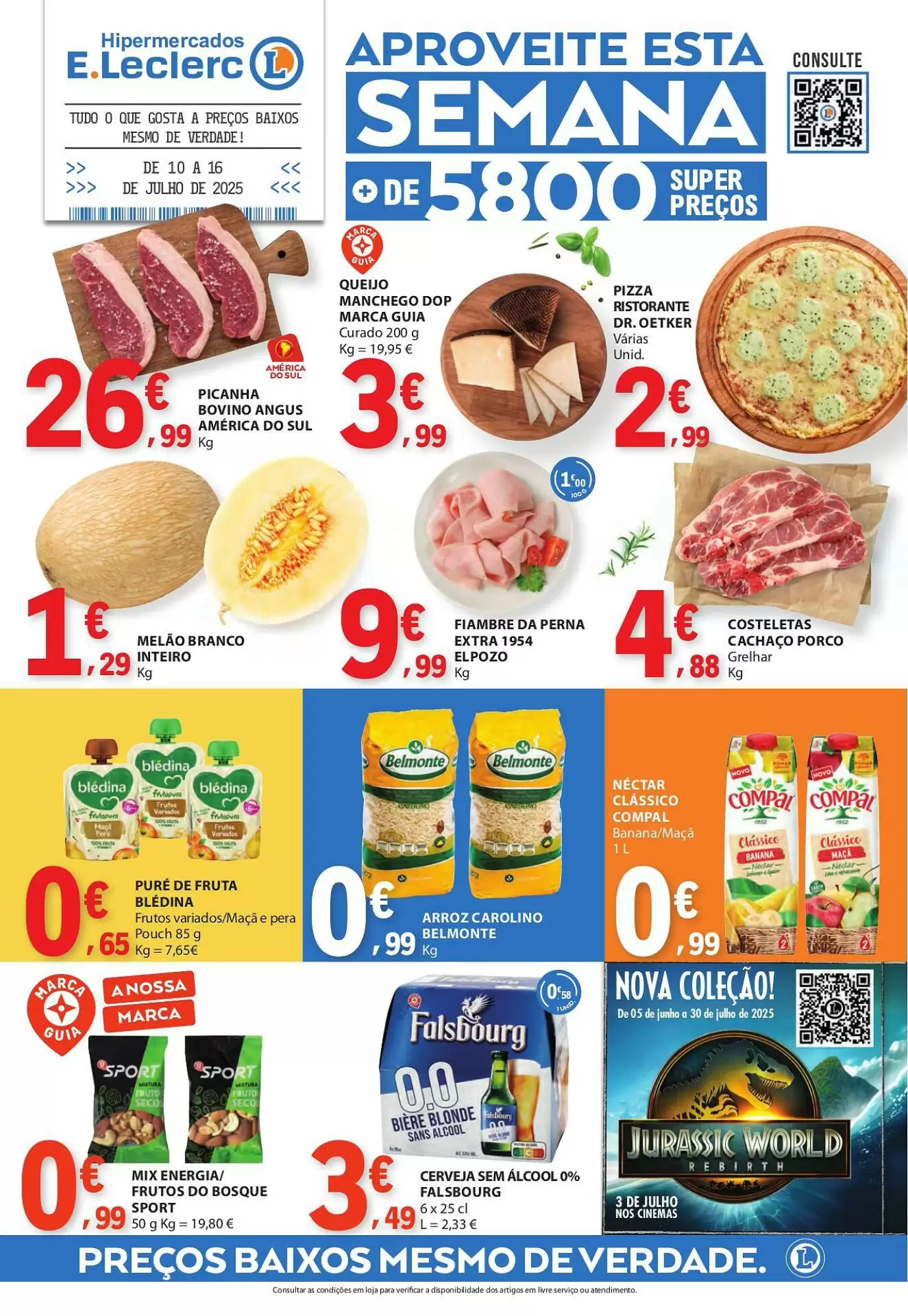 Antevisāo Folheto E.Leclerc Promoções de 10 a 16 julho