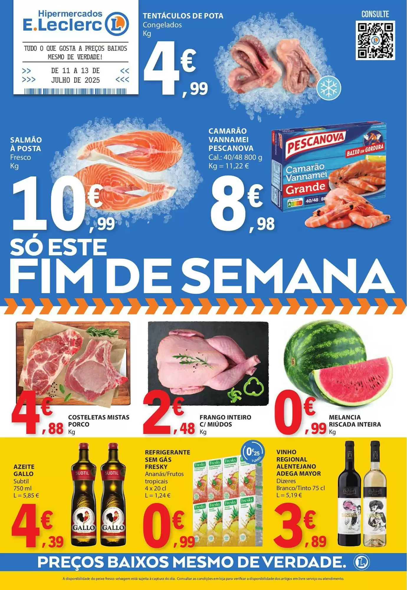 Folheto E.Leclerc Promoções Só Este Fim de Semana