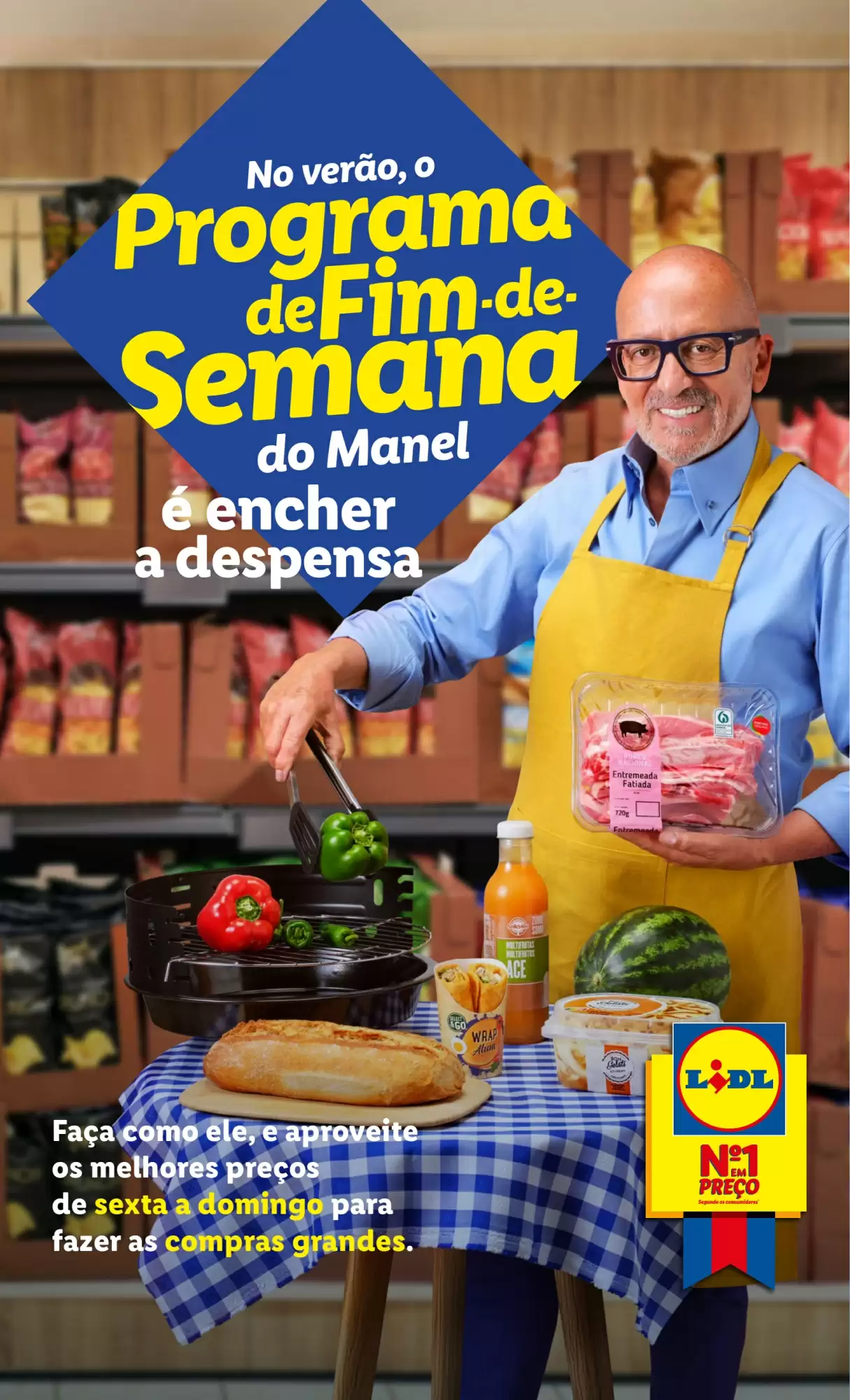 Antevisāo Folheto Lidl Fim de Semana de 11 a 13 julho