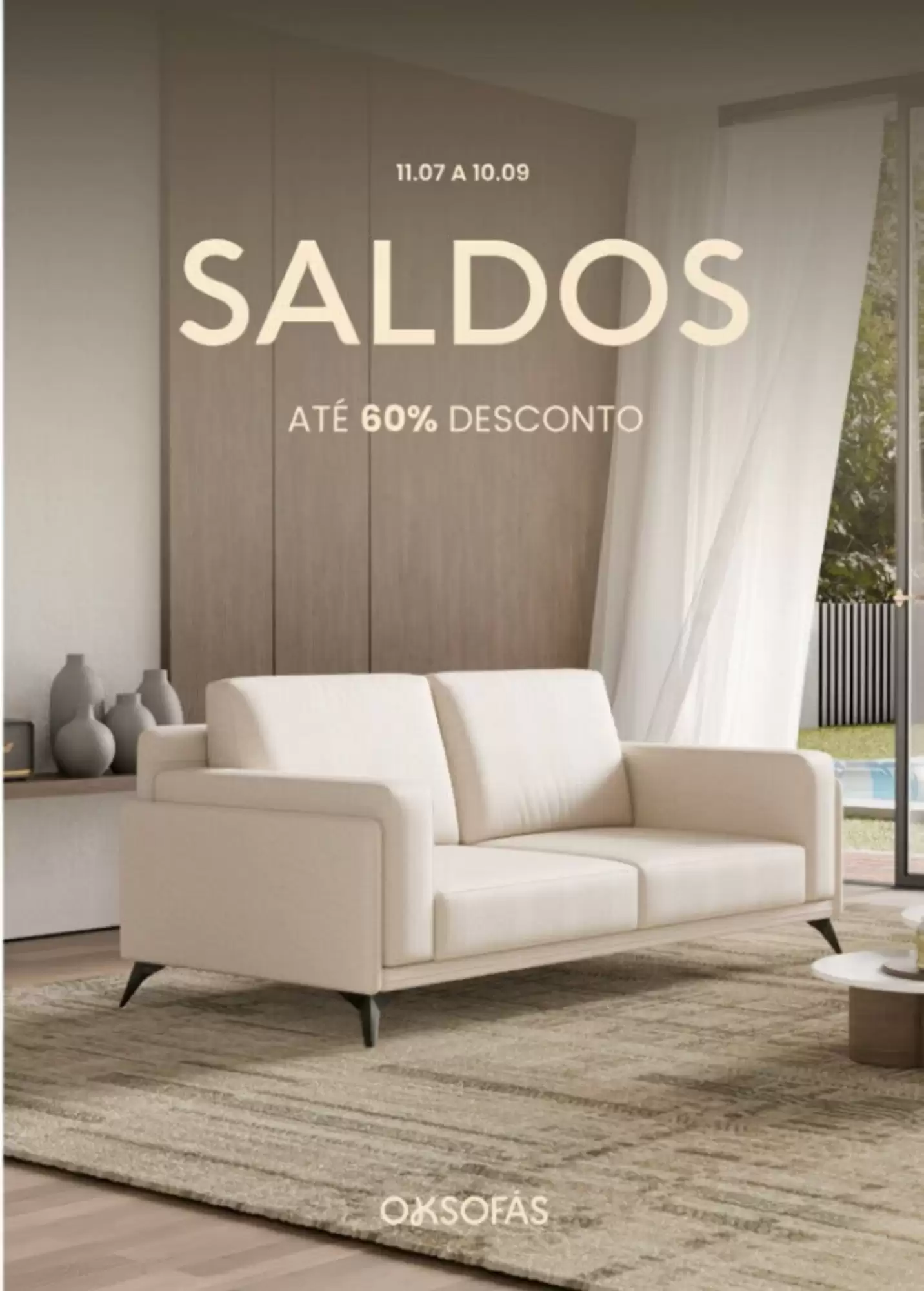 Folheto OKsofás - Saldos Até 60% Desconto