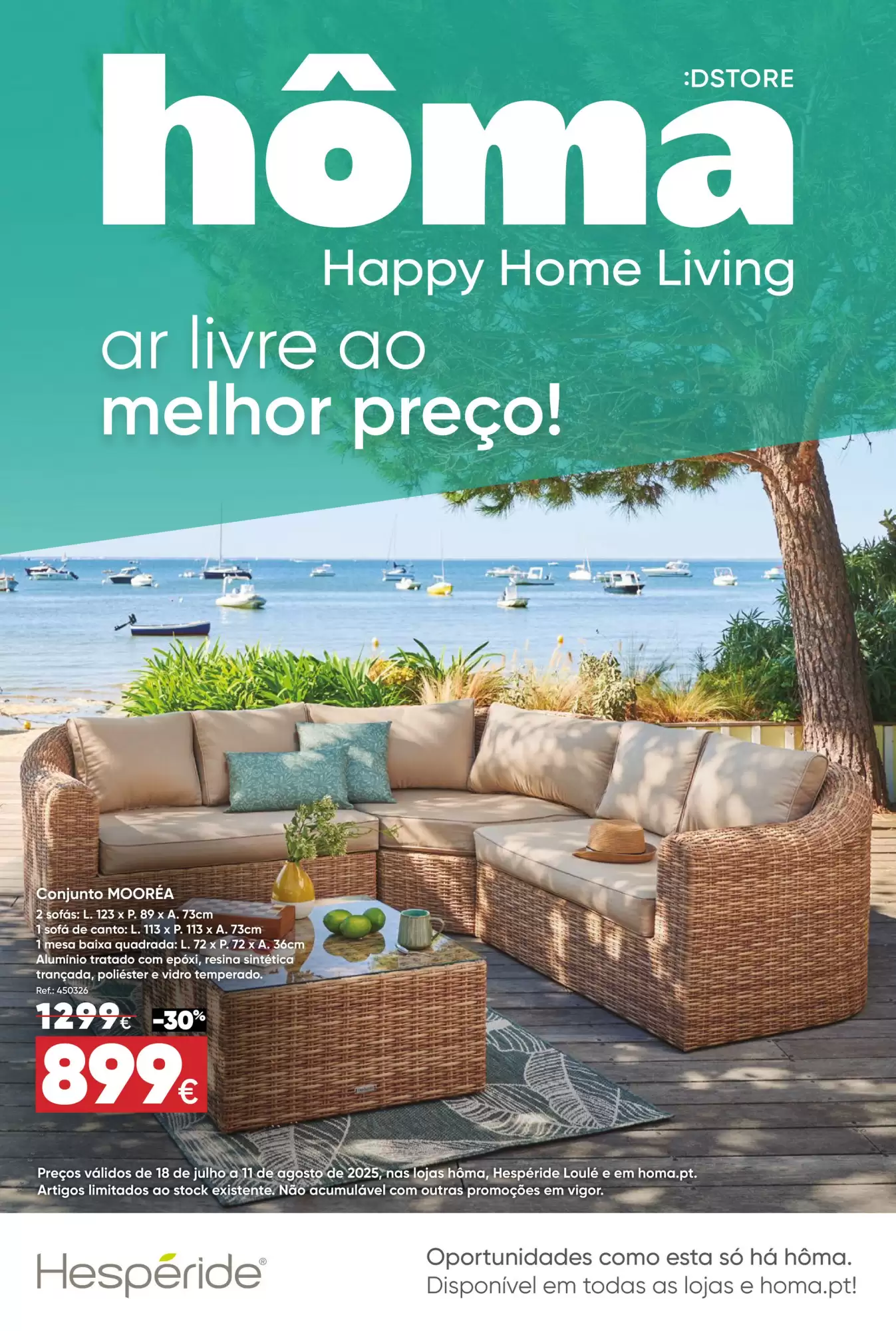 Folheto Hôma - Ar Livre ao Melhor Preço!