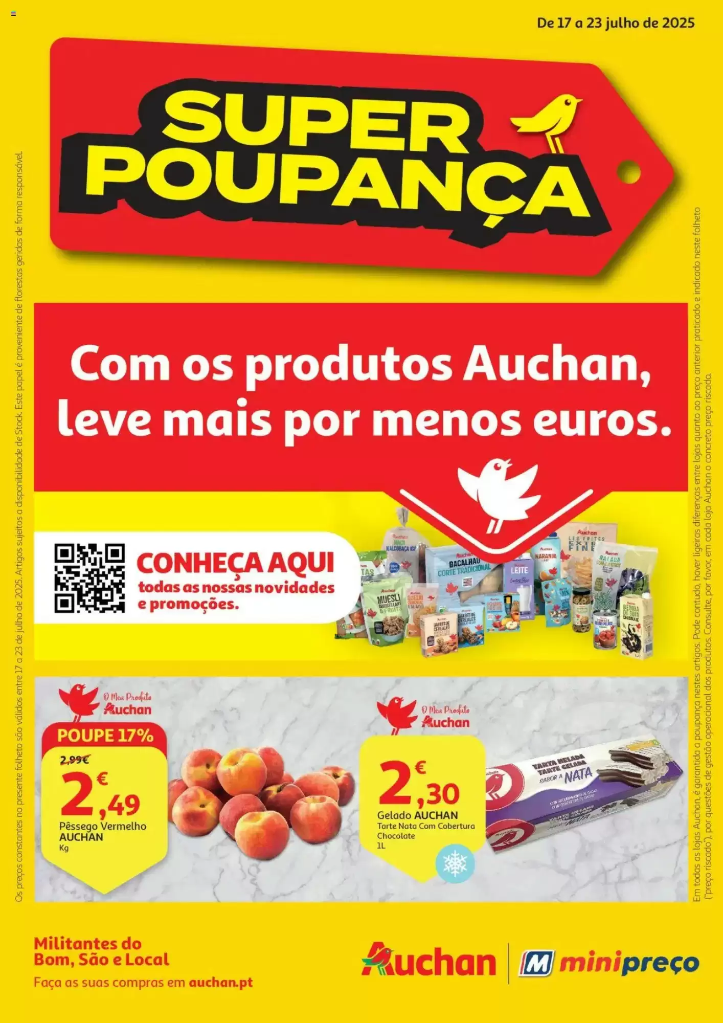 Antevisāo Folheto Minipreço Promoções de 17 a 23 julho