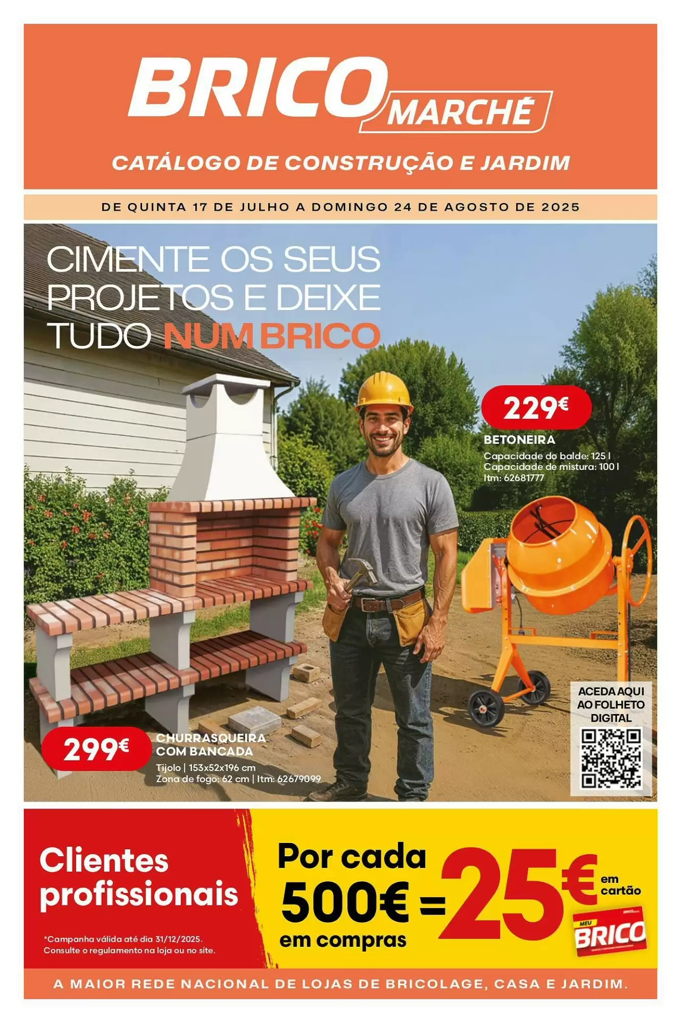 Folheto Bricomarché - Catálogo de Construção e Jardim