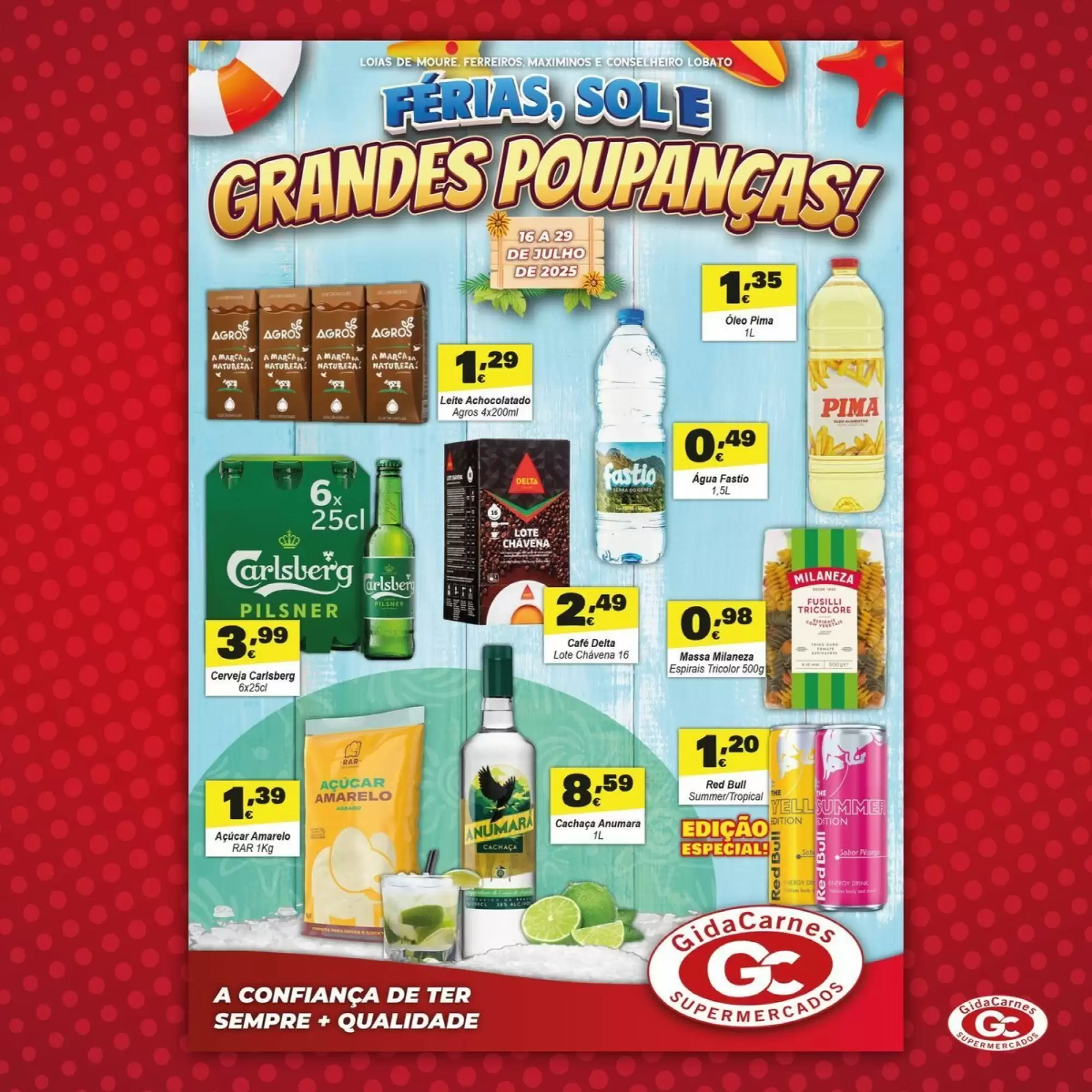 Folheto GidaCarnes Promoções de 16 a 29 julho