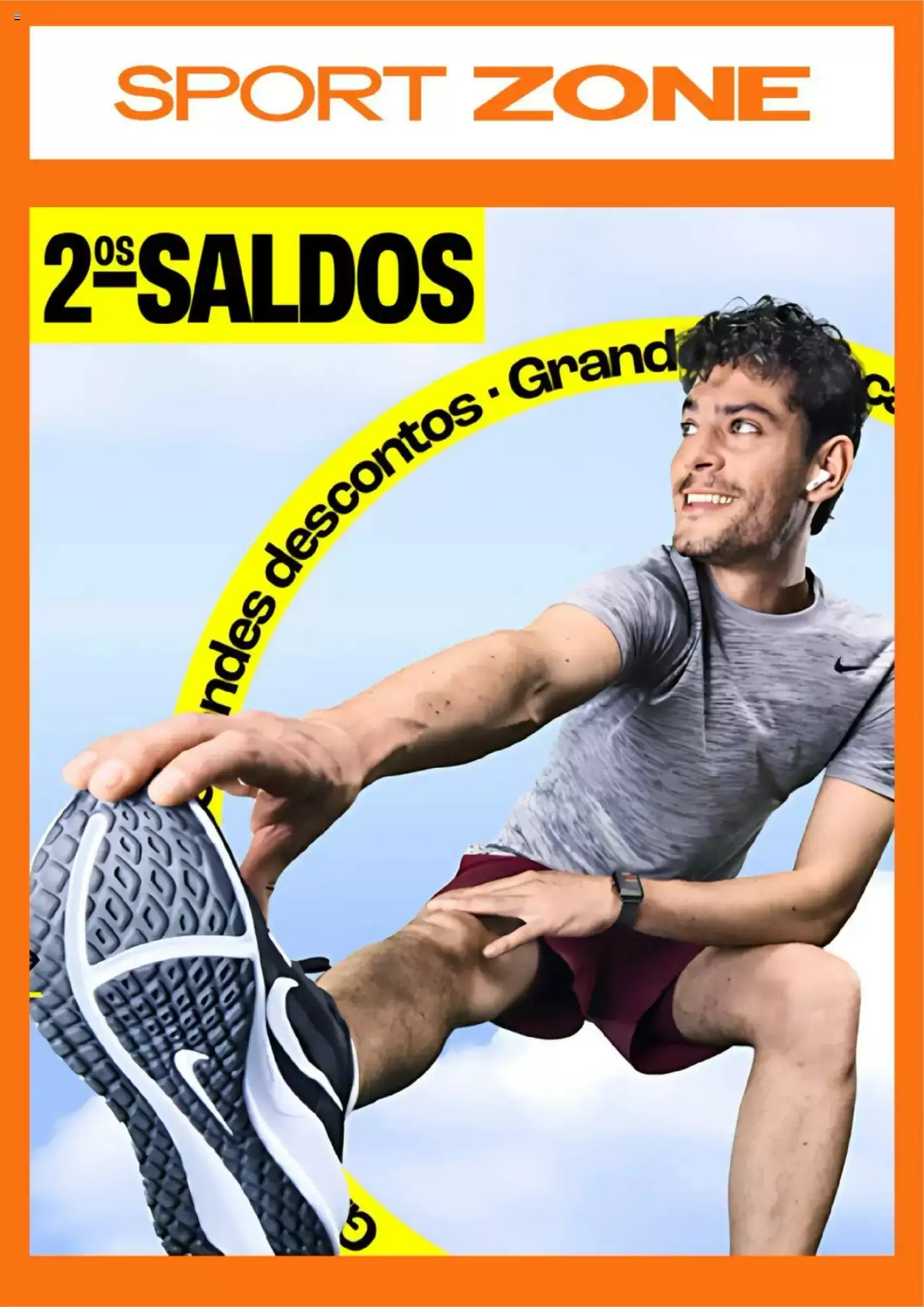 Folheto Sport Zone - Saldos