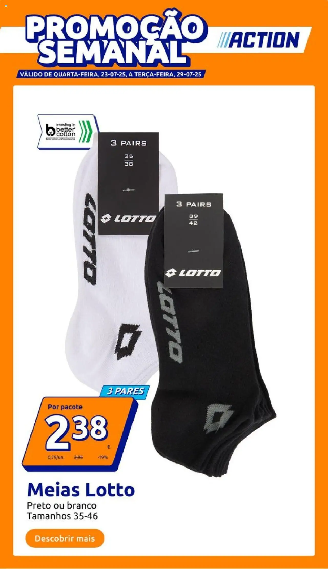 Antevisāo Folheto Action Promoções Semanal de 23 a 29 julho