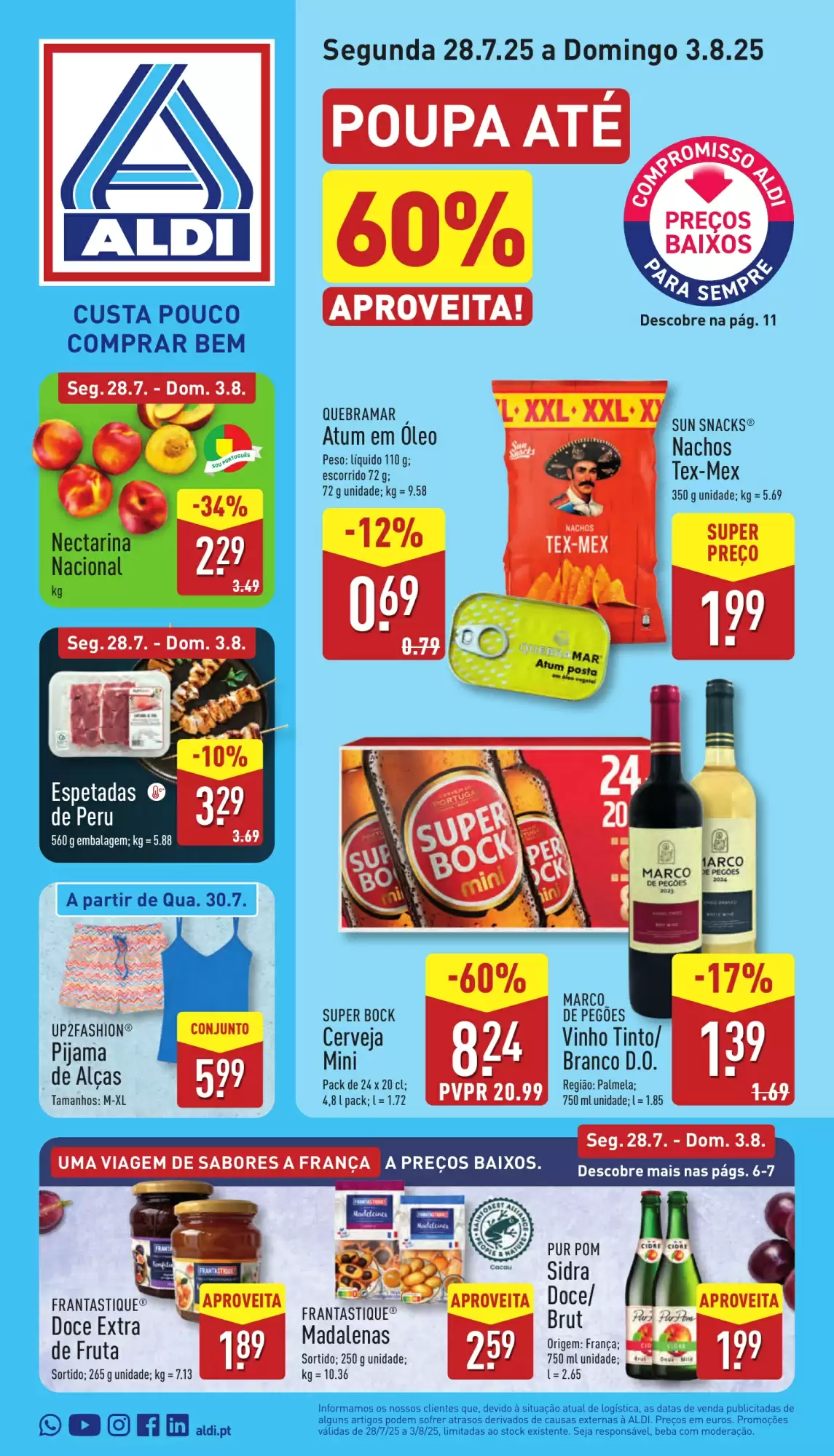 Antevisāo Folheto ALDI Esta Semana de 28 julho a 3 agosto
