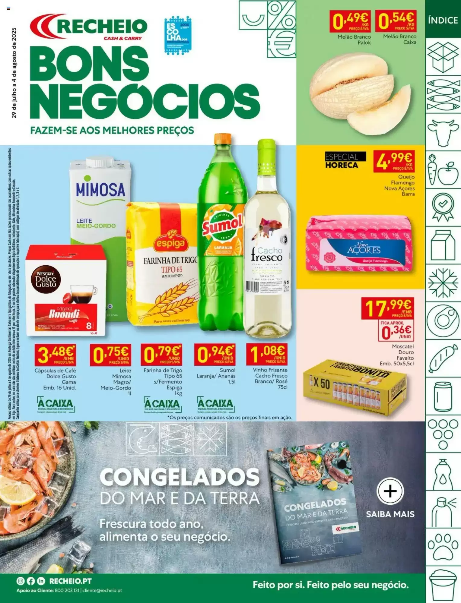 Folheto Recheio Promoções de 29 julho a 4 agosto