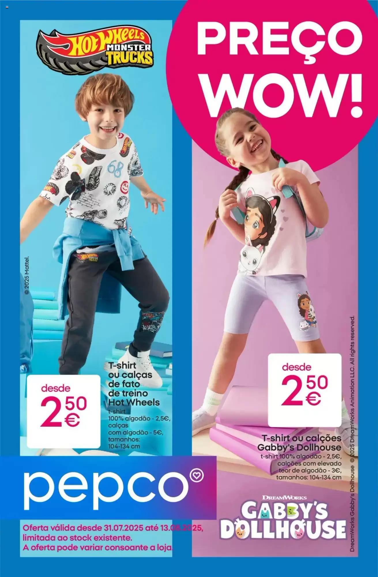 Folheto Pepco - Hot Wheels