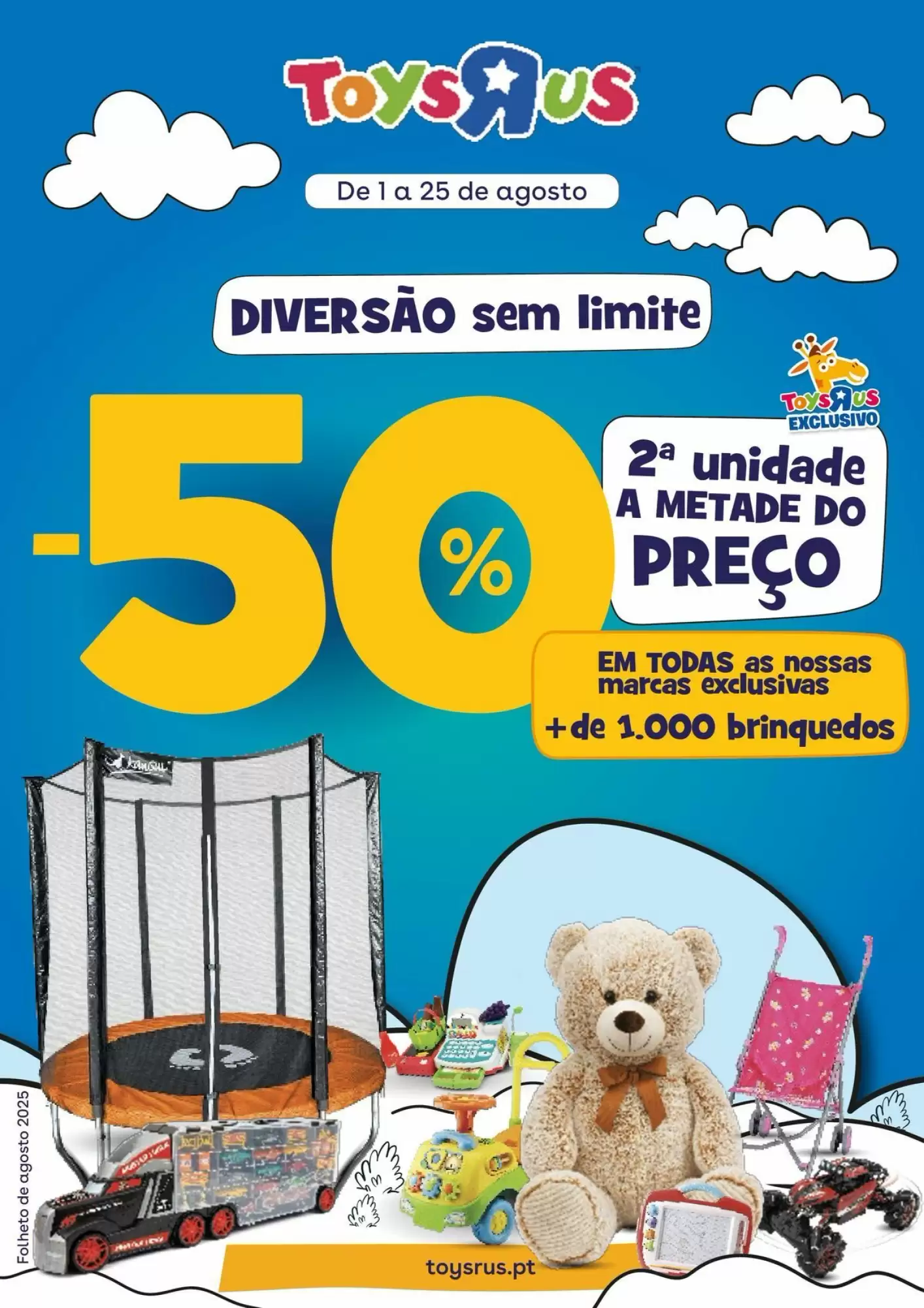 Folheto Toys R Us - Diversāo sem limite