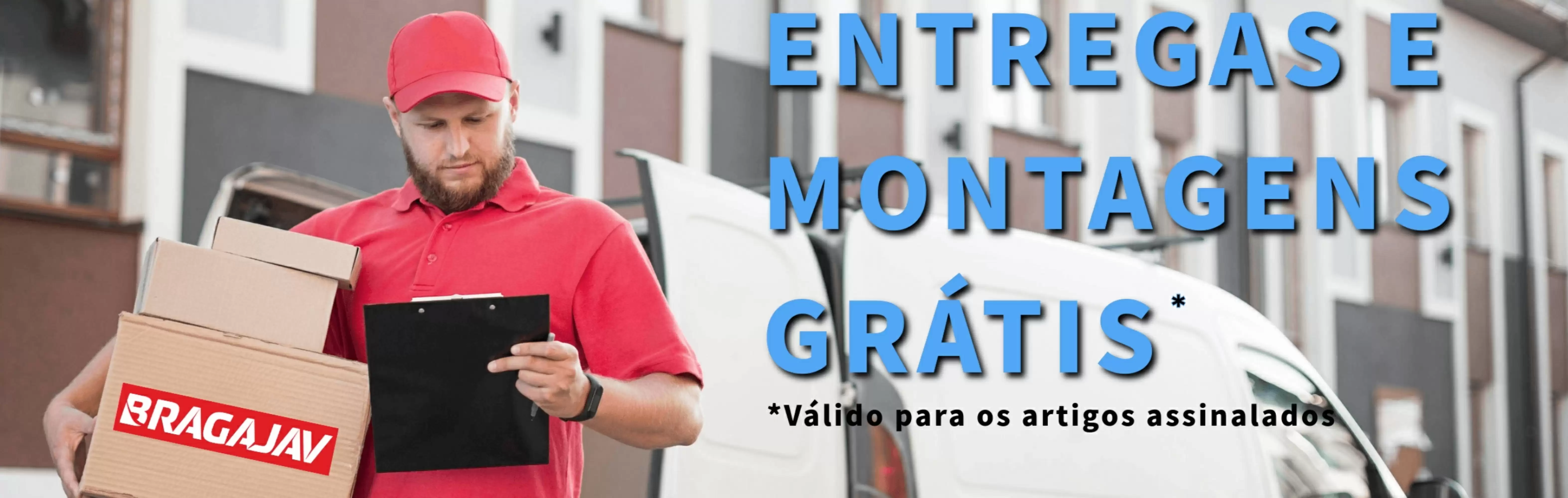 Folheto Primark - Entregas e Montagens Grátis