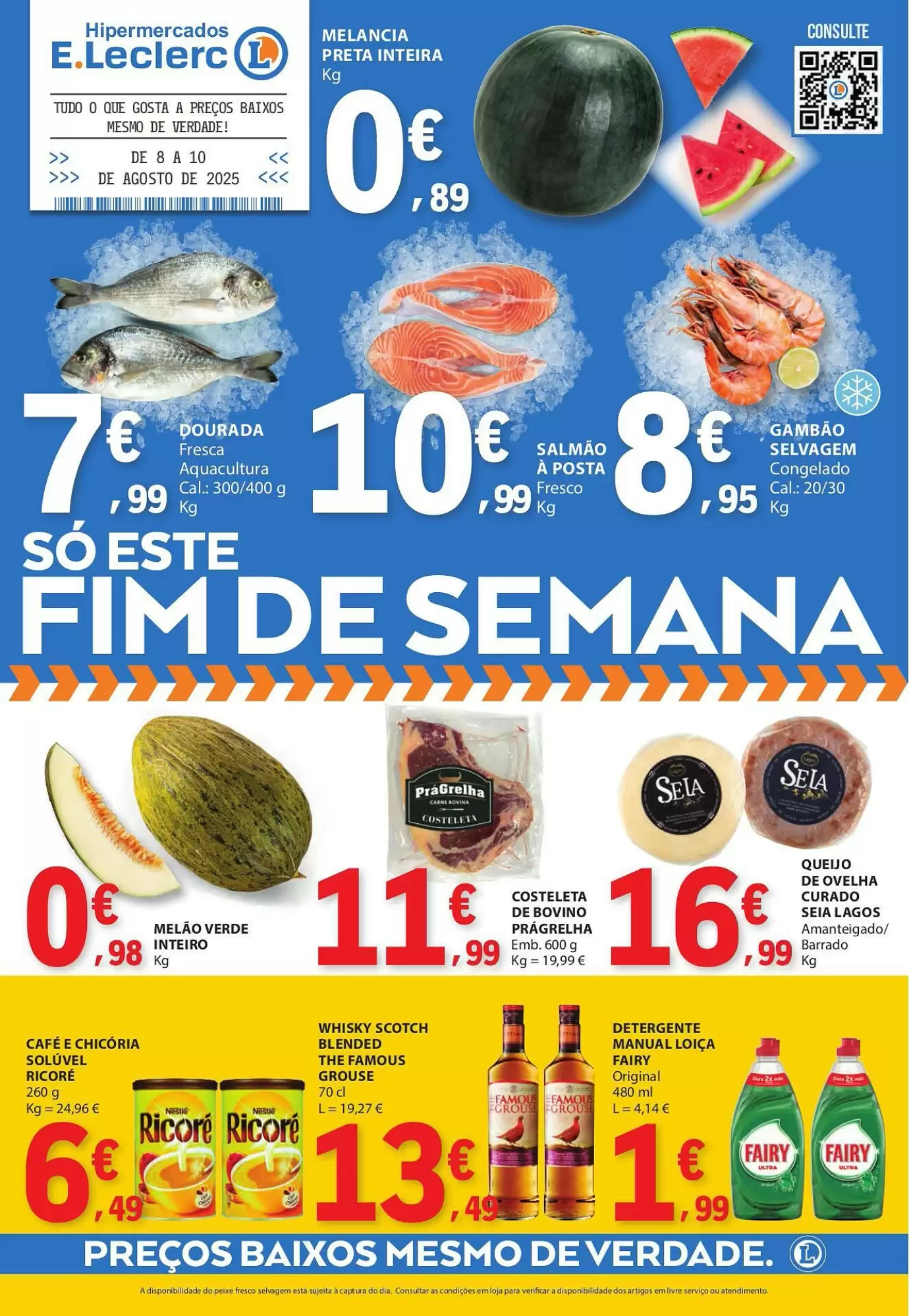 Folheto E.Leclerc Promoções Só Este Fim de Semana