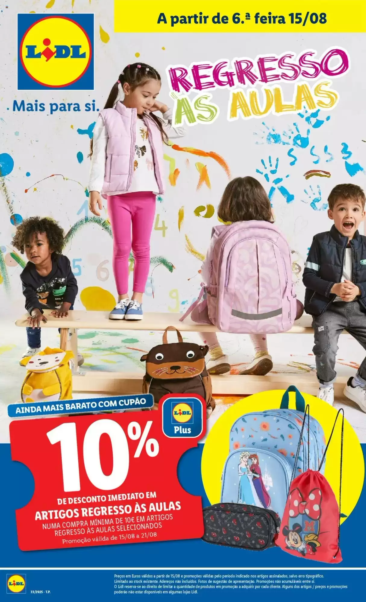 Folheto Lidl - Especial Regresso às Aulas