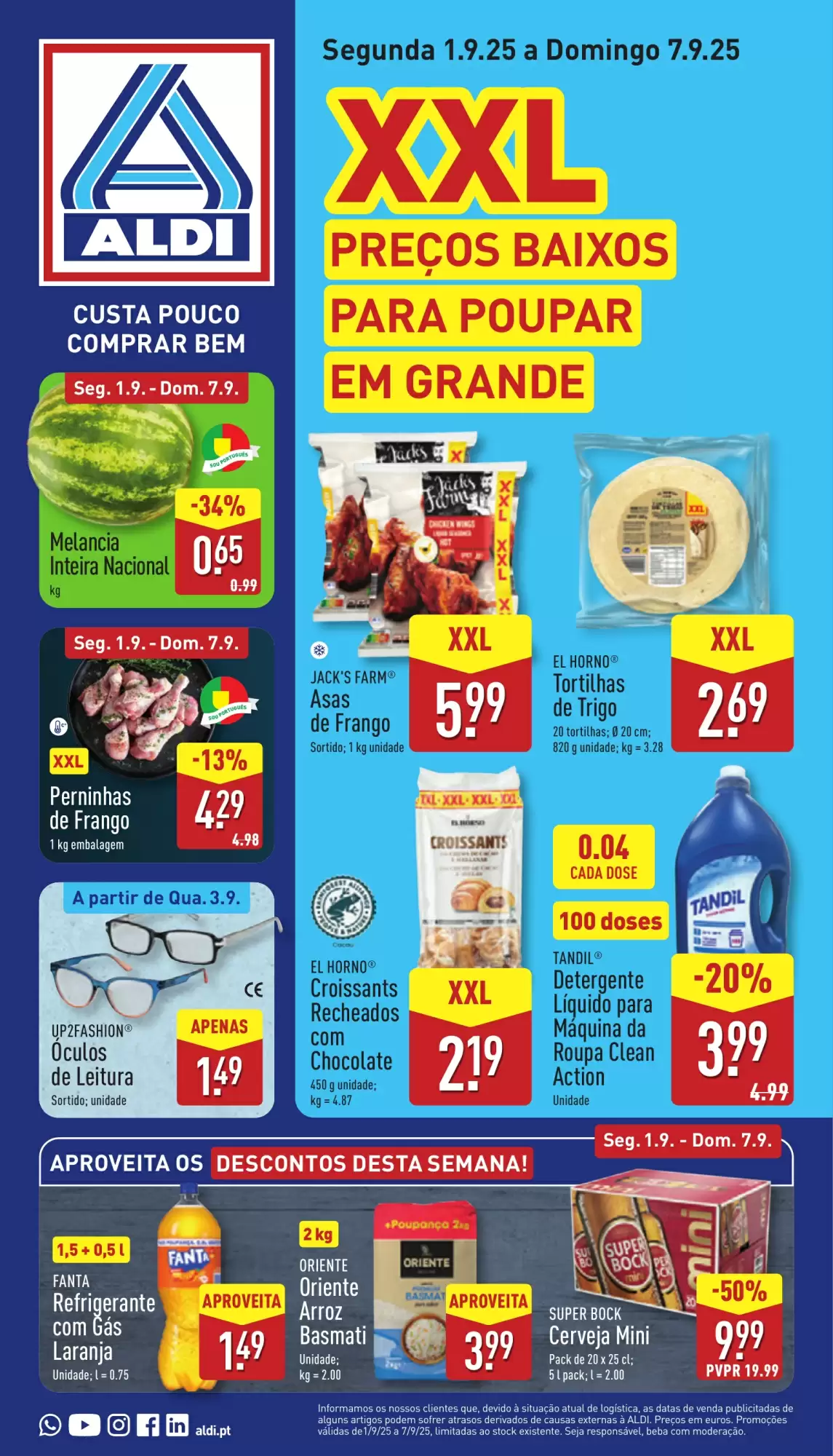 Folheto ALDI Esta Semana de 1 a 7 setembro