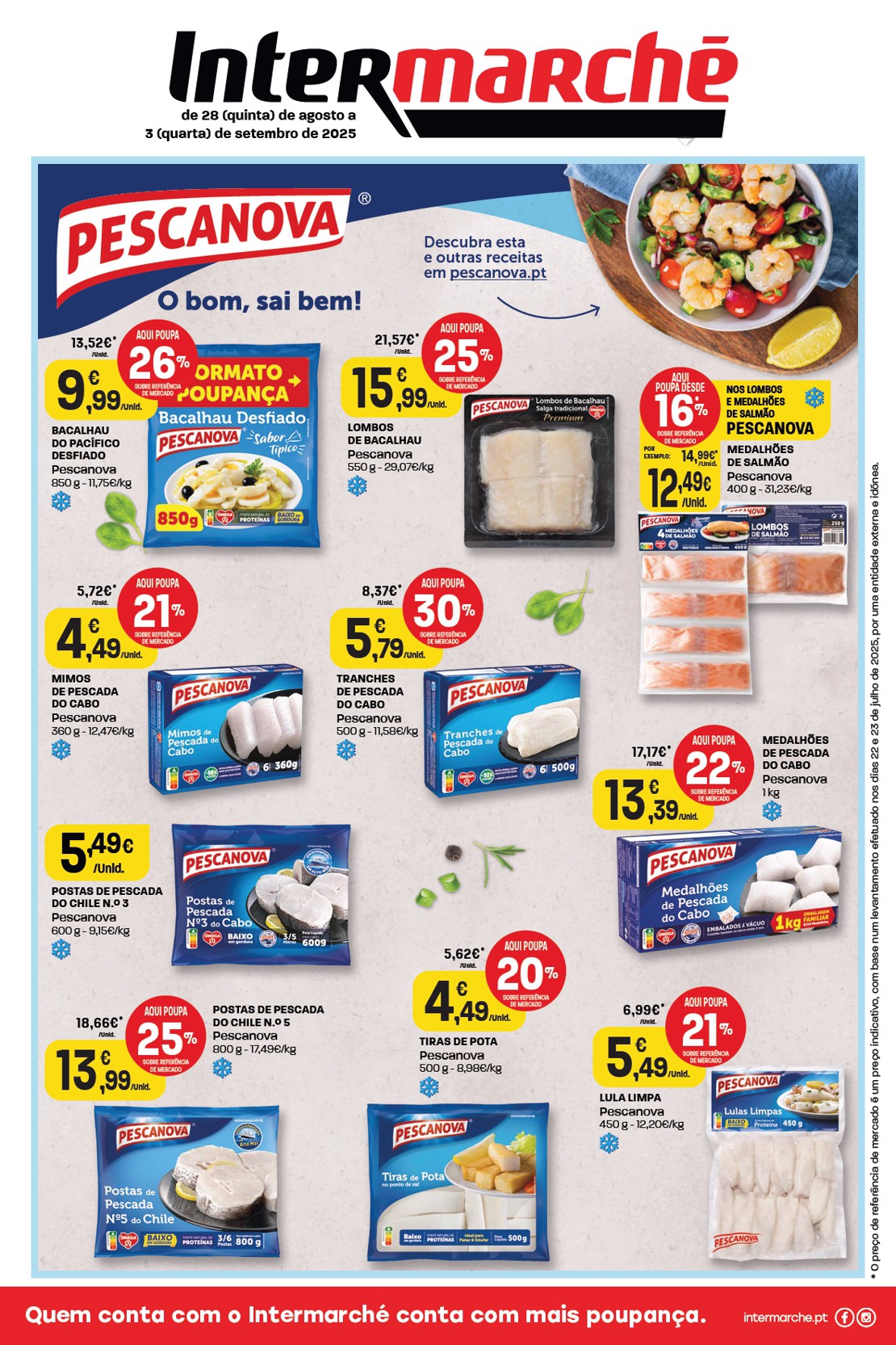 Folheto Intermarché - Monofolha Pescanova