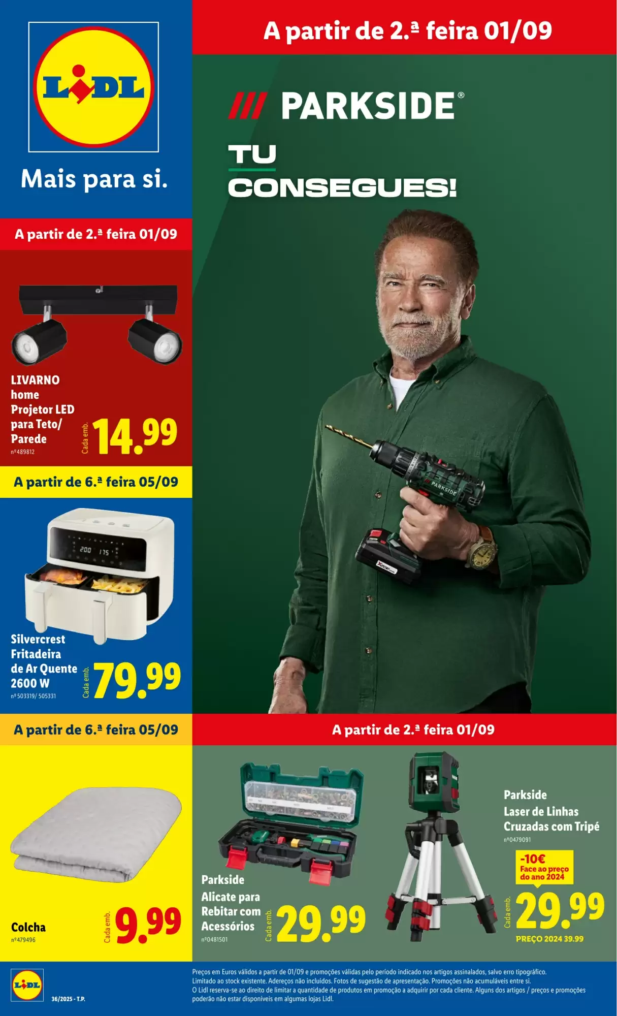 Folheto Lidl Bazar Promoções de 1 a 11 setembro