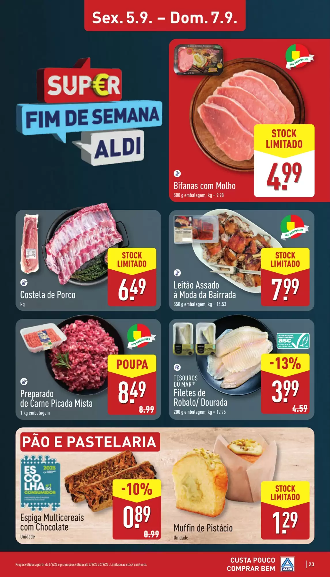 Folheto Aldi Promoções Fim de Semana