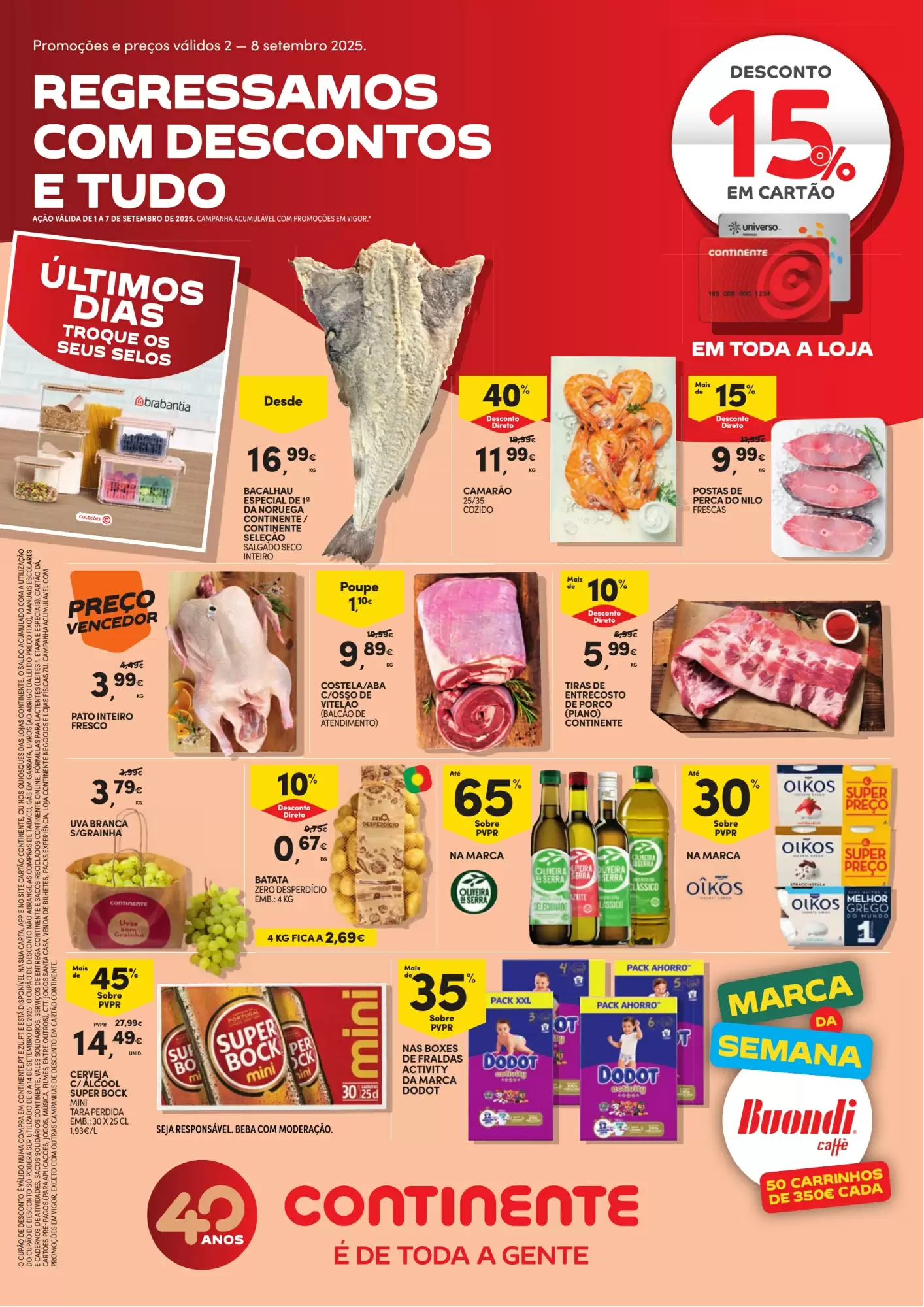 Folheto Continente Promoções da Semana