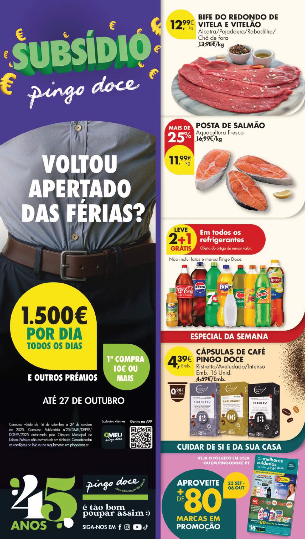 Folheto Pingo Doce Lojas Grandes de 23 a 29 setembro