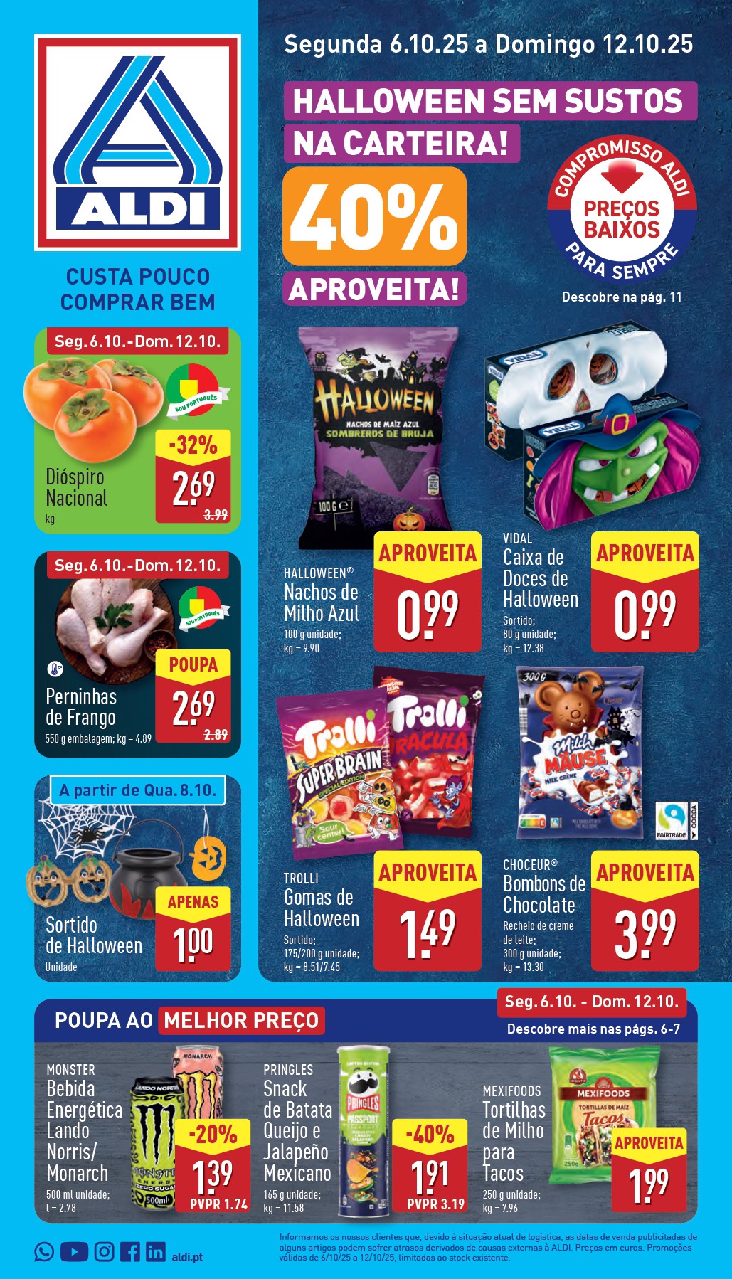 Folheto ALDI Promoções de 6 a 12 outubro