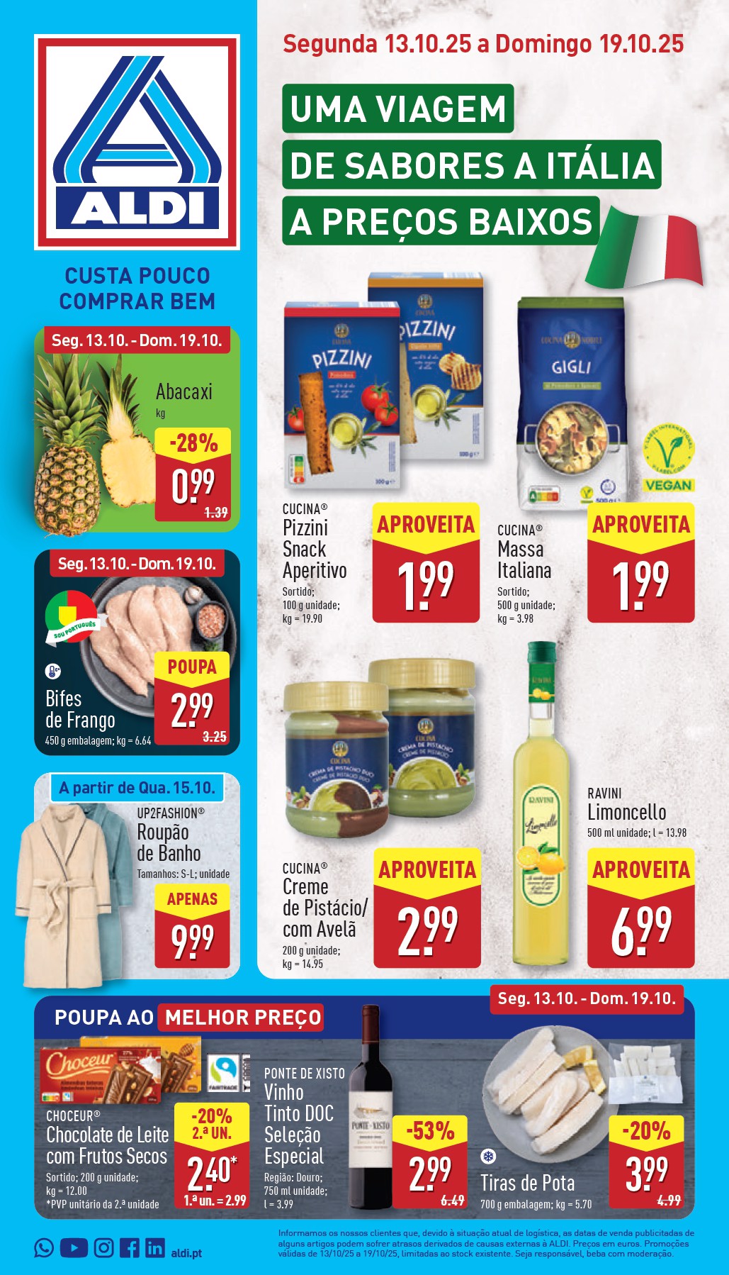 Folheto ALDI Promoções de 13 a 19 outubro