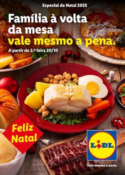 Folheto Lidl Especial - Catálogo de Natal 2025