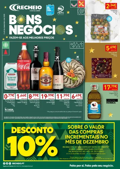 Folheto Recheio Madeira Promoções de 2 a 8 dezembro