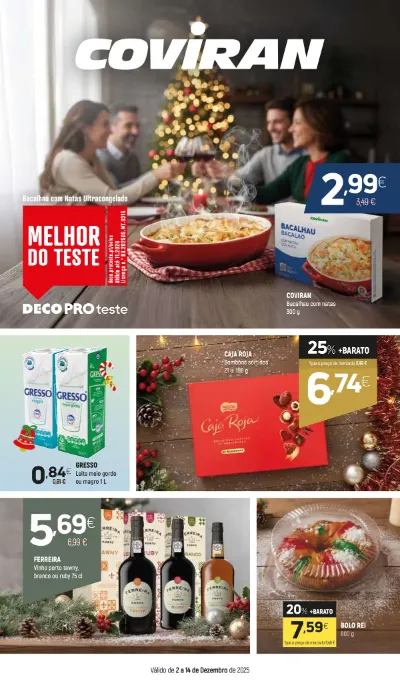 Folheto Coviran Promoções de 2 a 14 dezembro