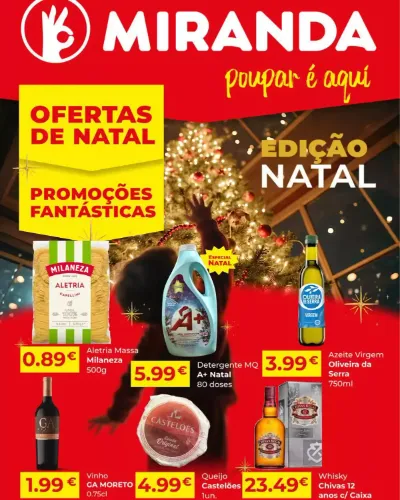 Folheto Miranda Supermercados de 3 a 16 dezembro