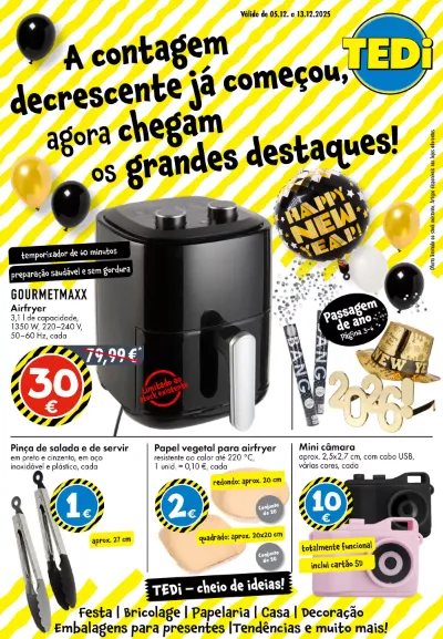 Folheto TEDi - Grandes destaques para o final do ano